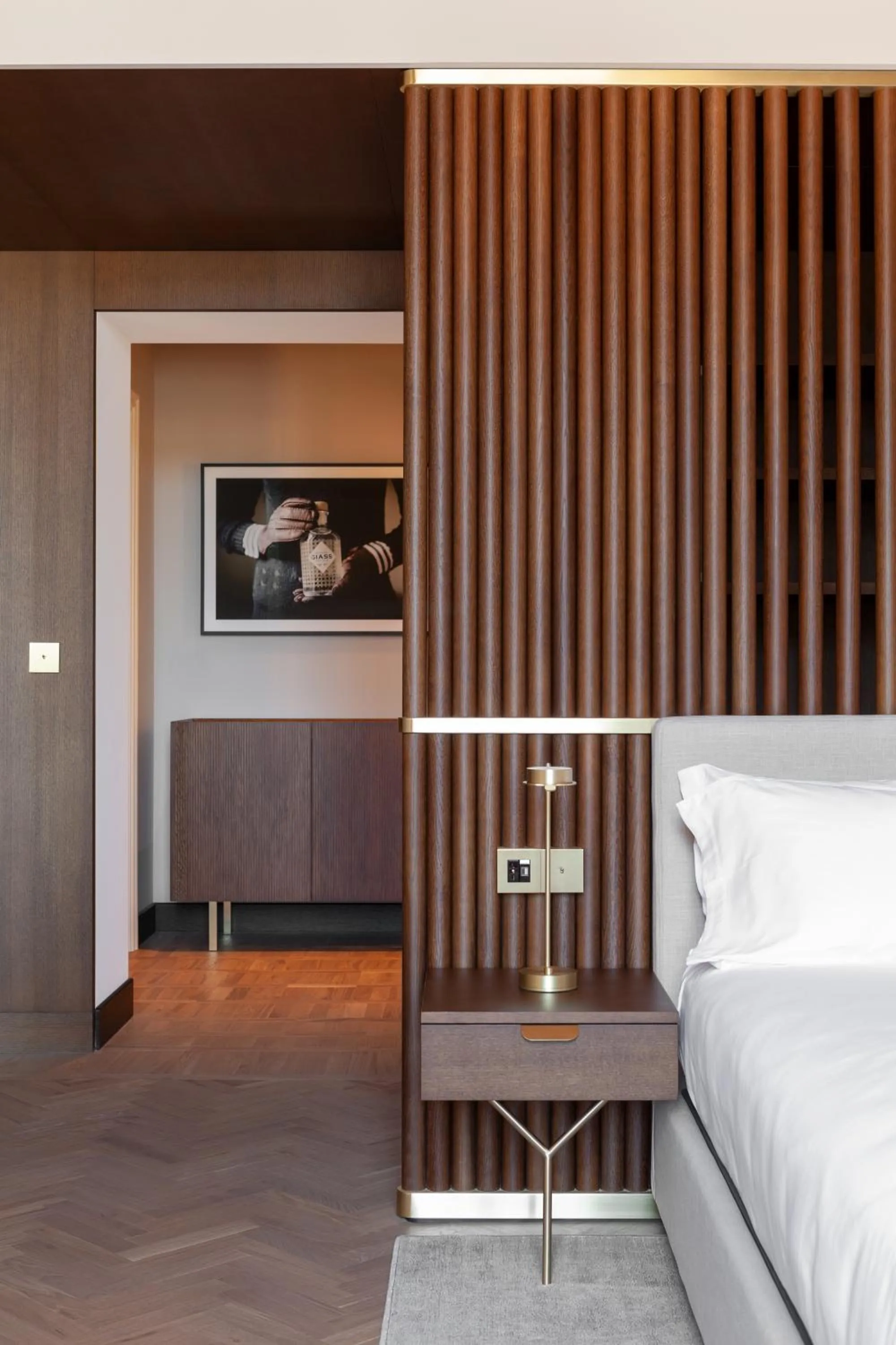 Bed in Amabilia Suites