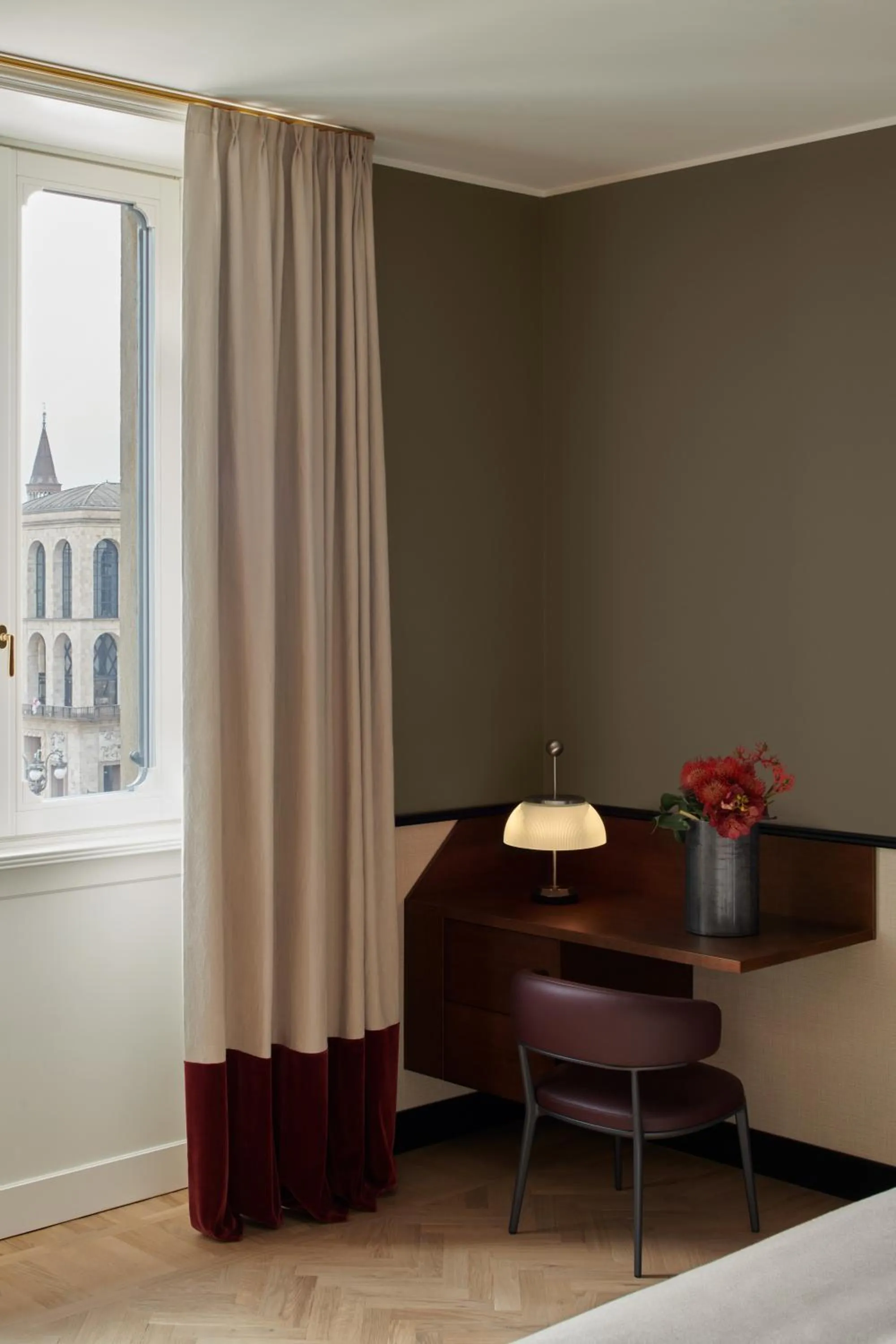 Bed in Amabilia Suites