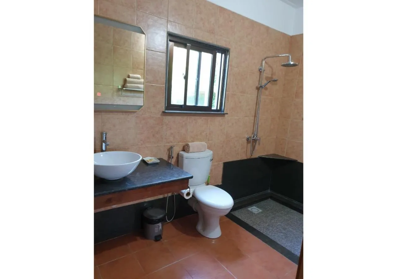 Shower in Anse Soleil Resort