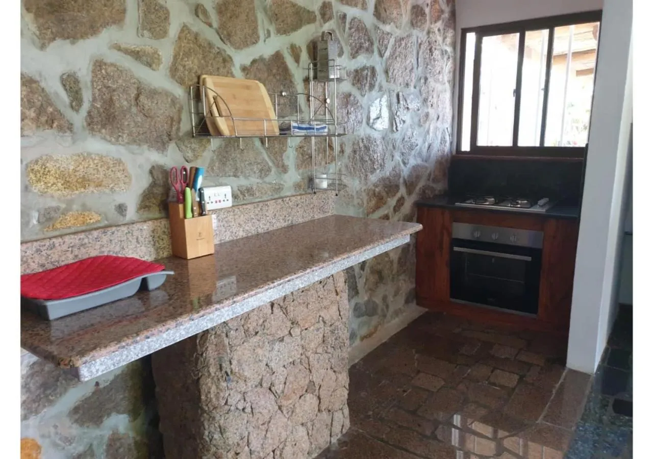 kitchen in Anse Soleil Resort