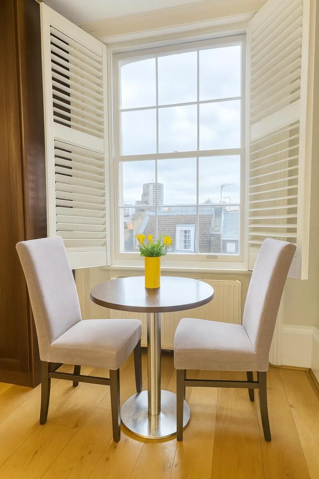 Dining area in Queen Victoria Apartments