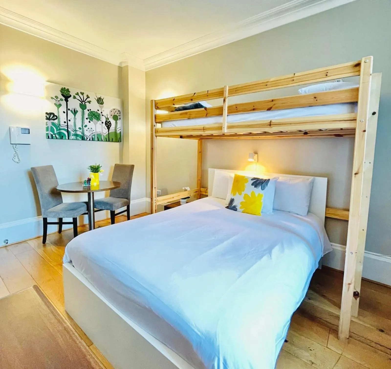 Bed in Queen Victoria Apartments