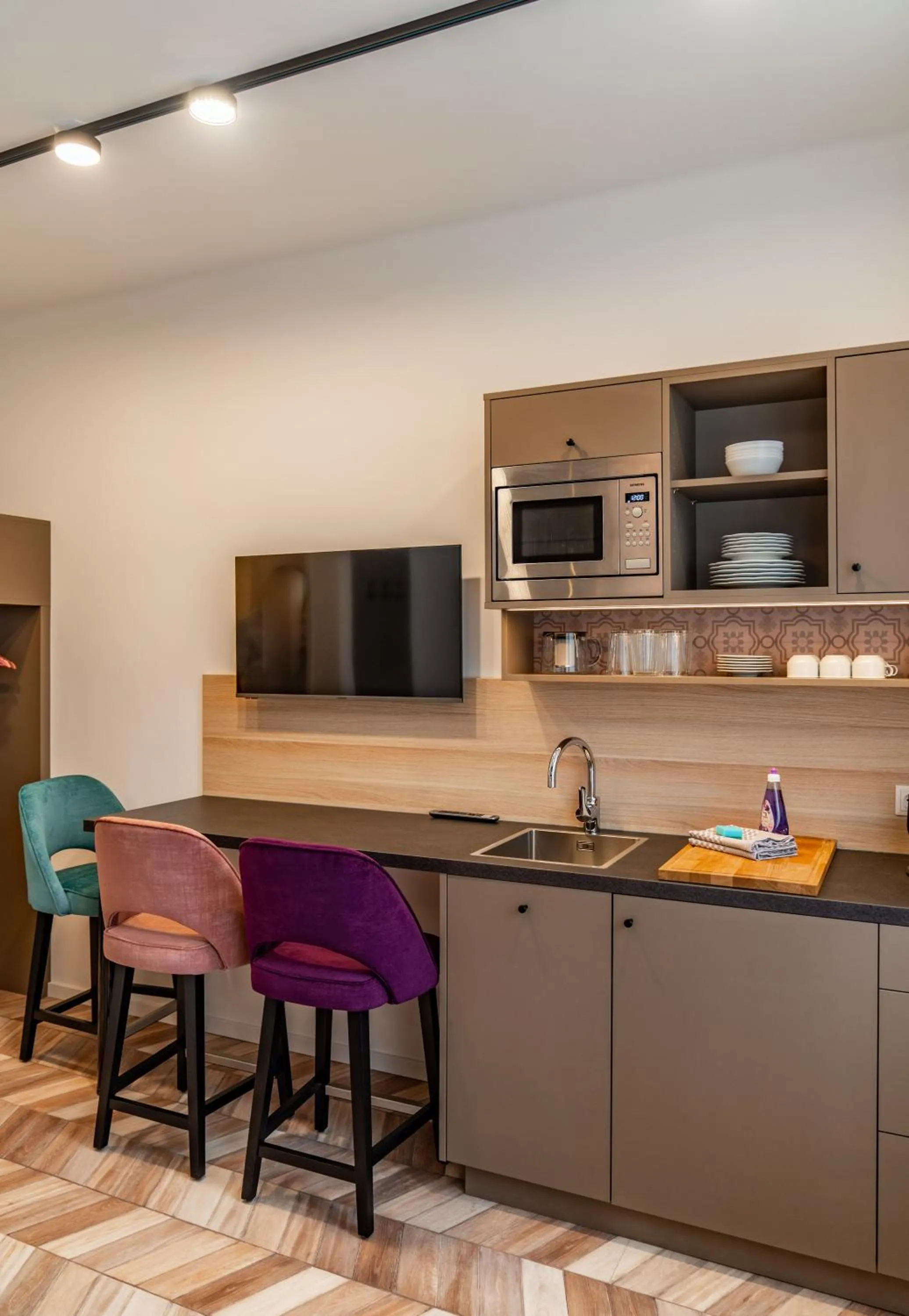 Kitchen or kitchenette in Villa Elisa