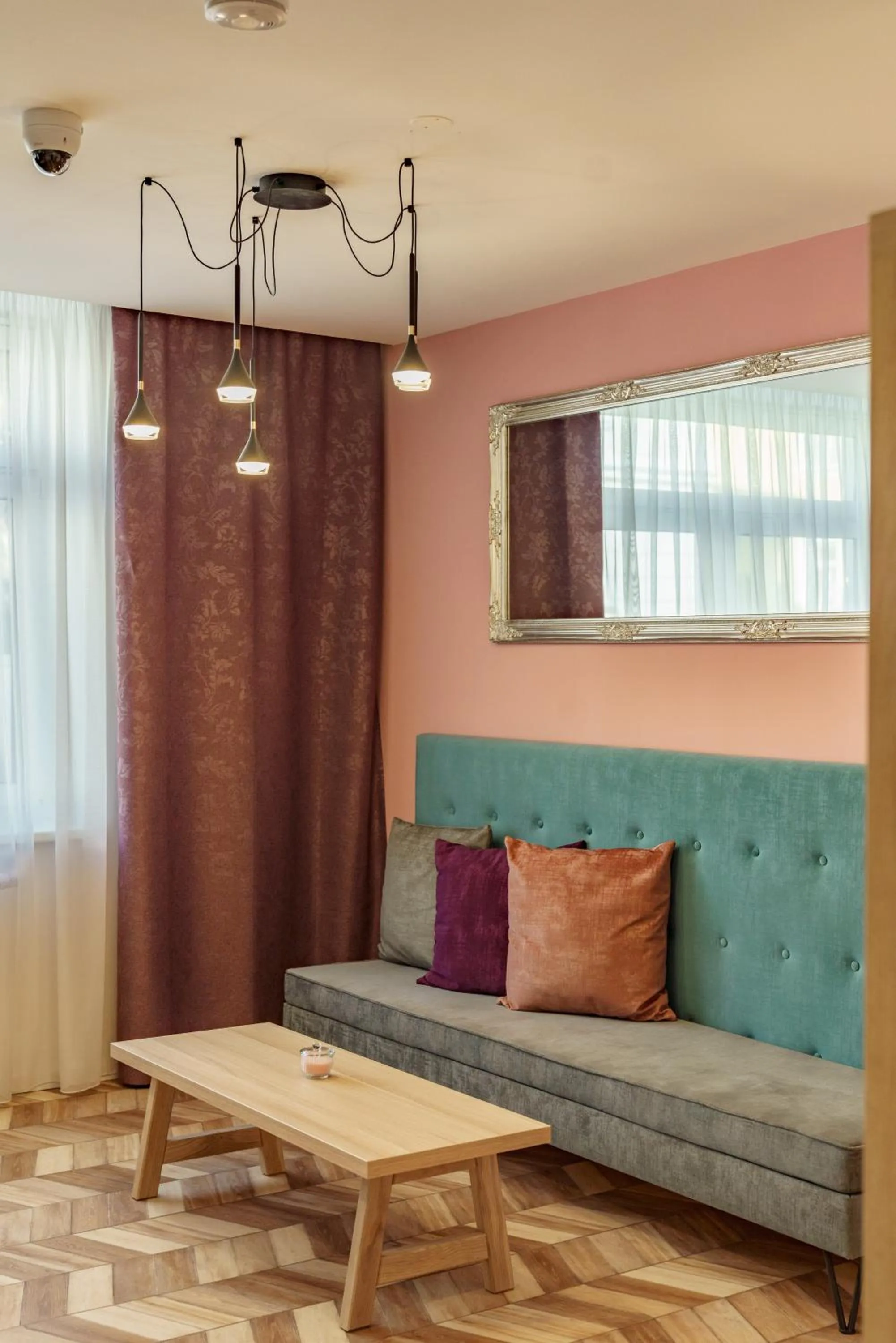 Lobby or reception in Villa Elisa