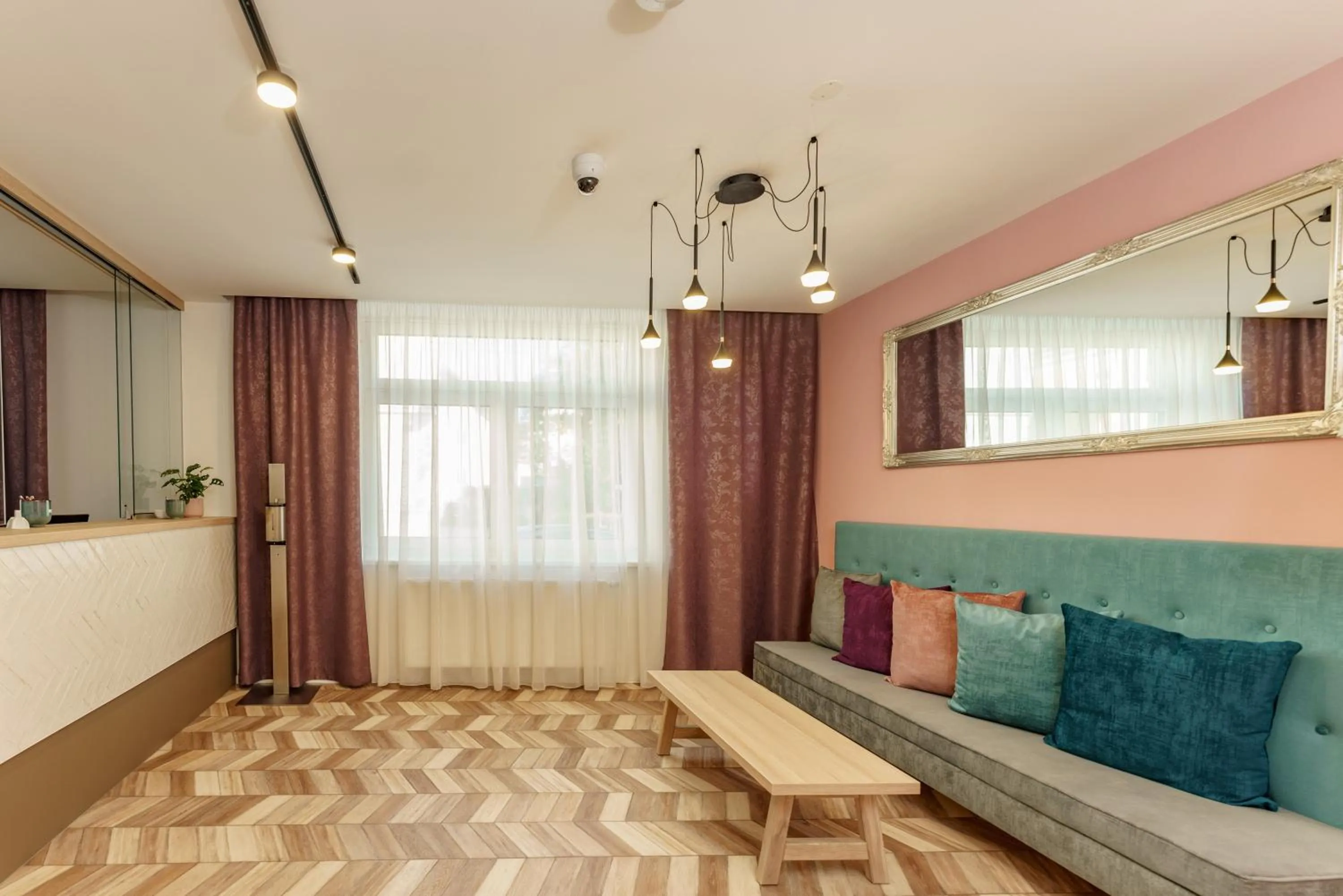 Lobby or reception in Villa Elisa