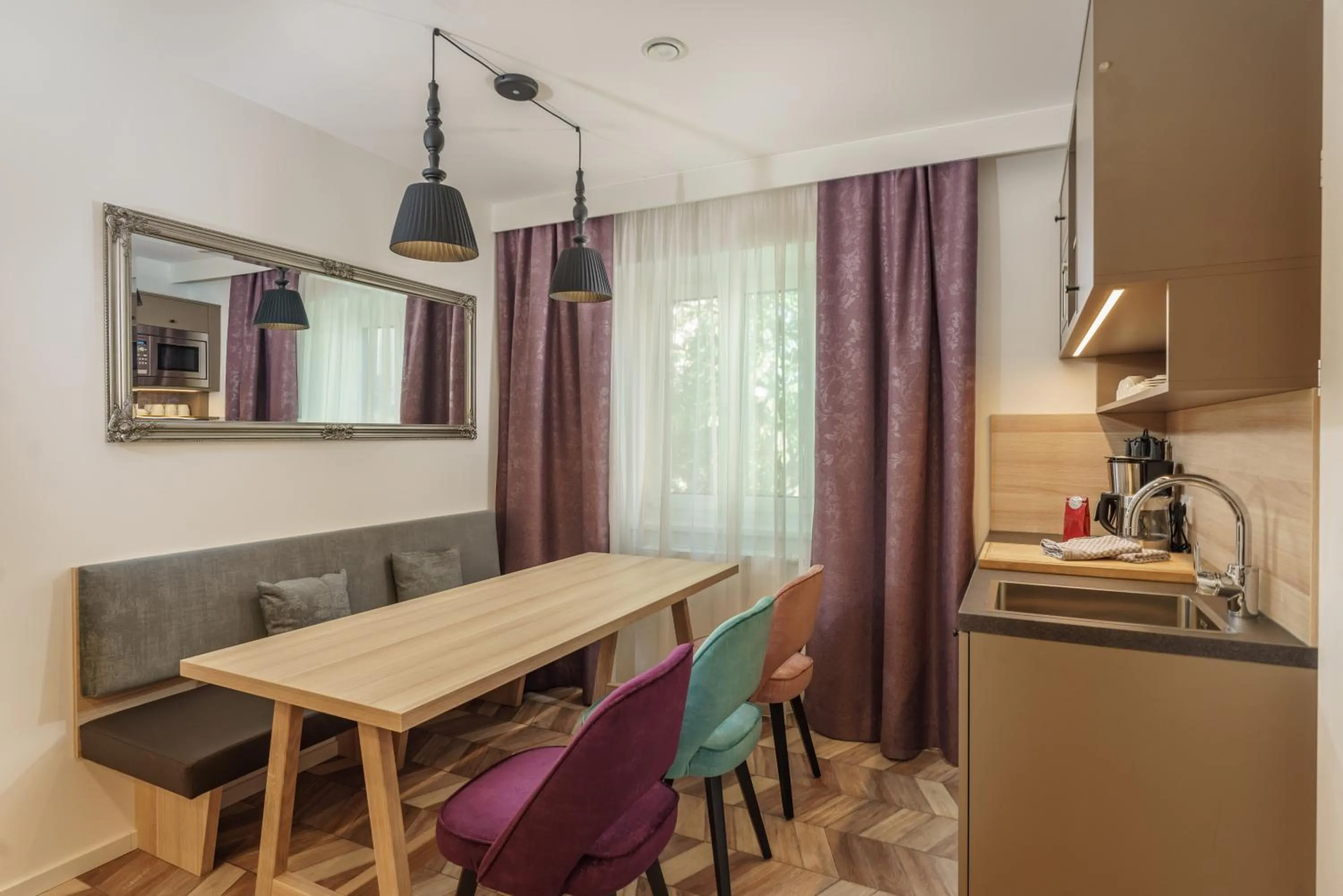 Living room in Villa Elisa