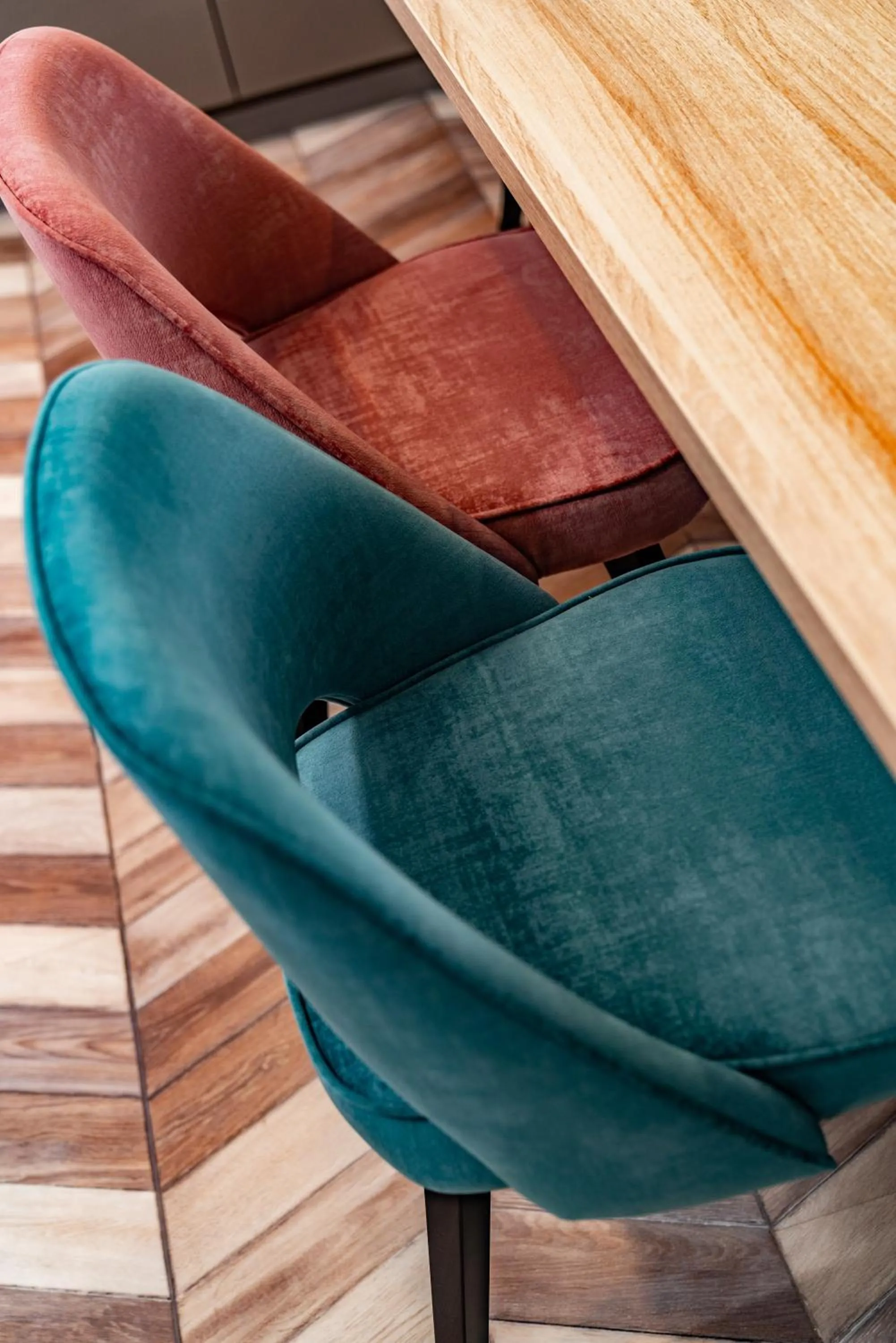 Seating area in Villa Elisa