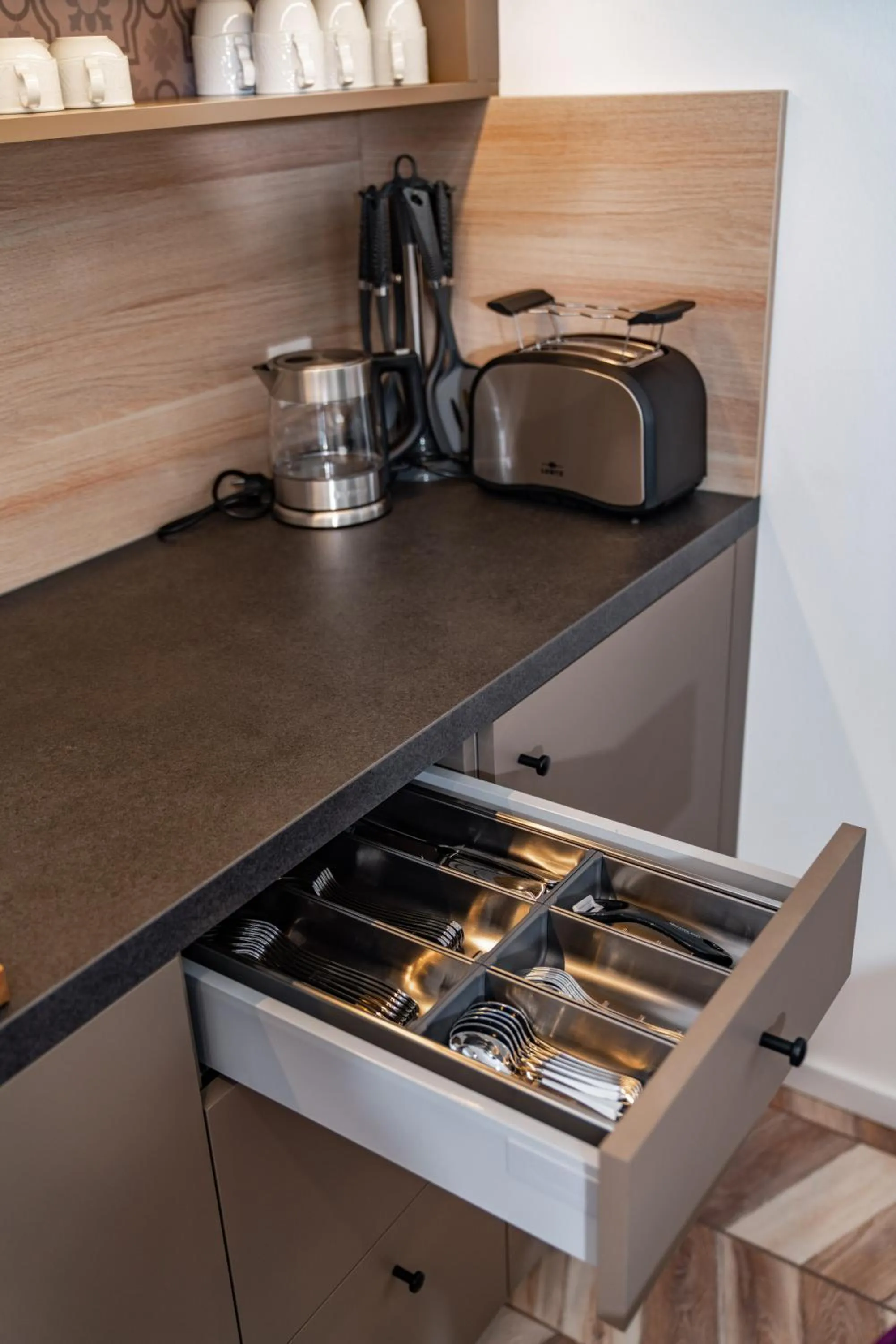 Coffee/tea facilities in Villa Elisa