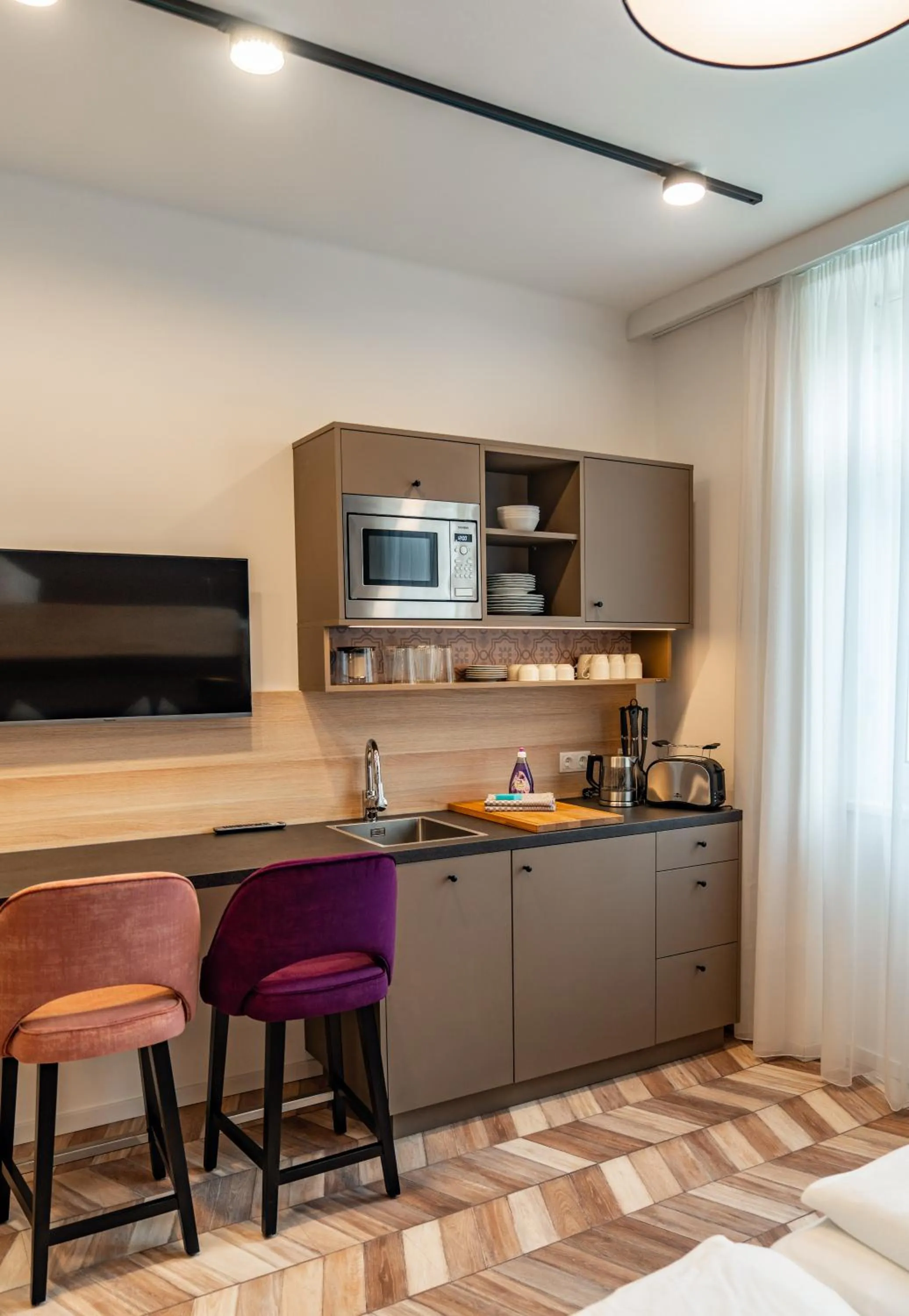 Kitchen or kitchenette in Villa Elisa