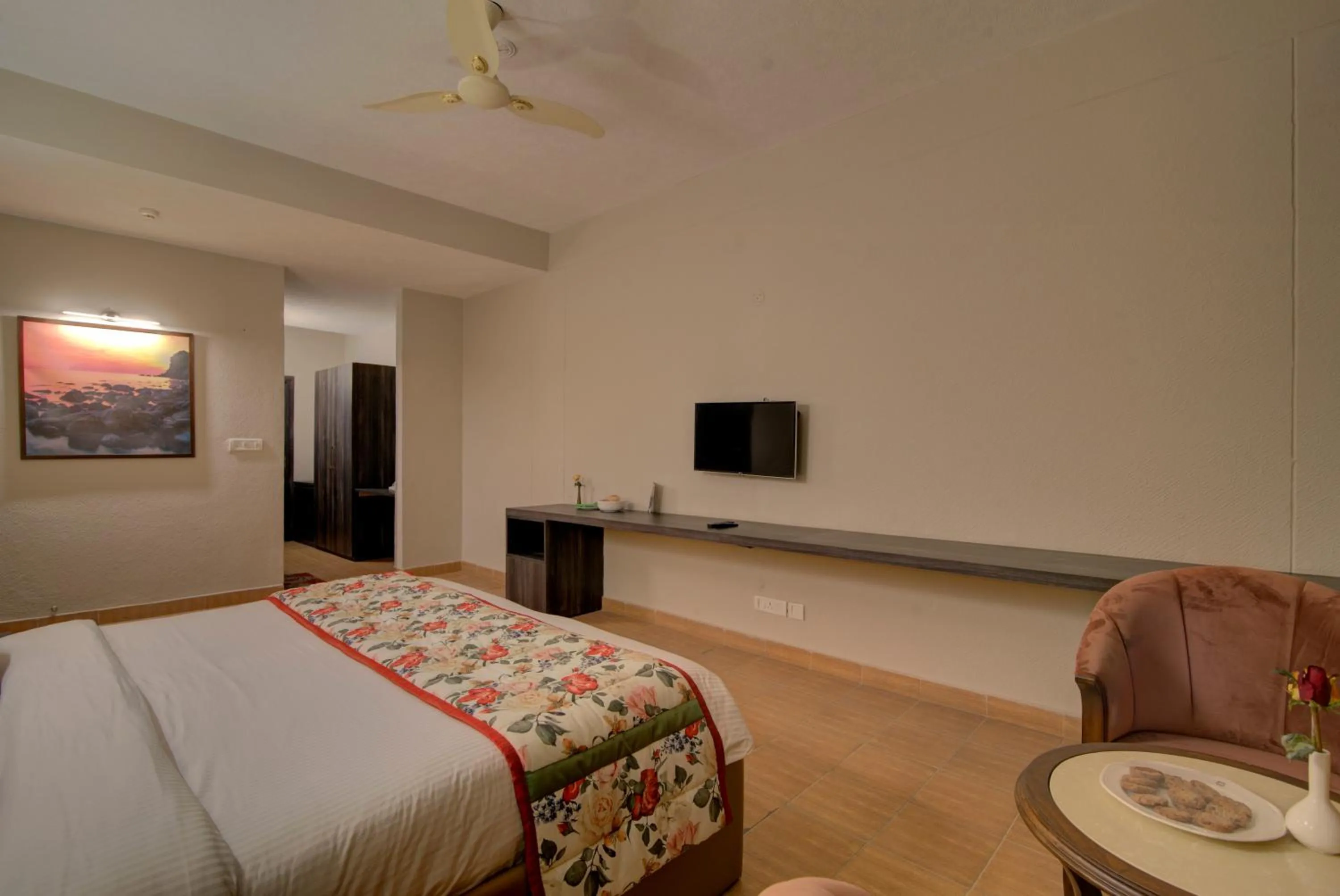 Bedroom in Tarika Resort & Spa , Chail