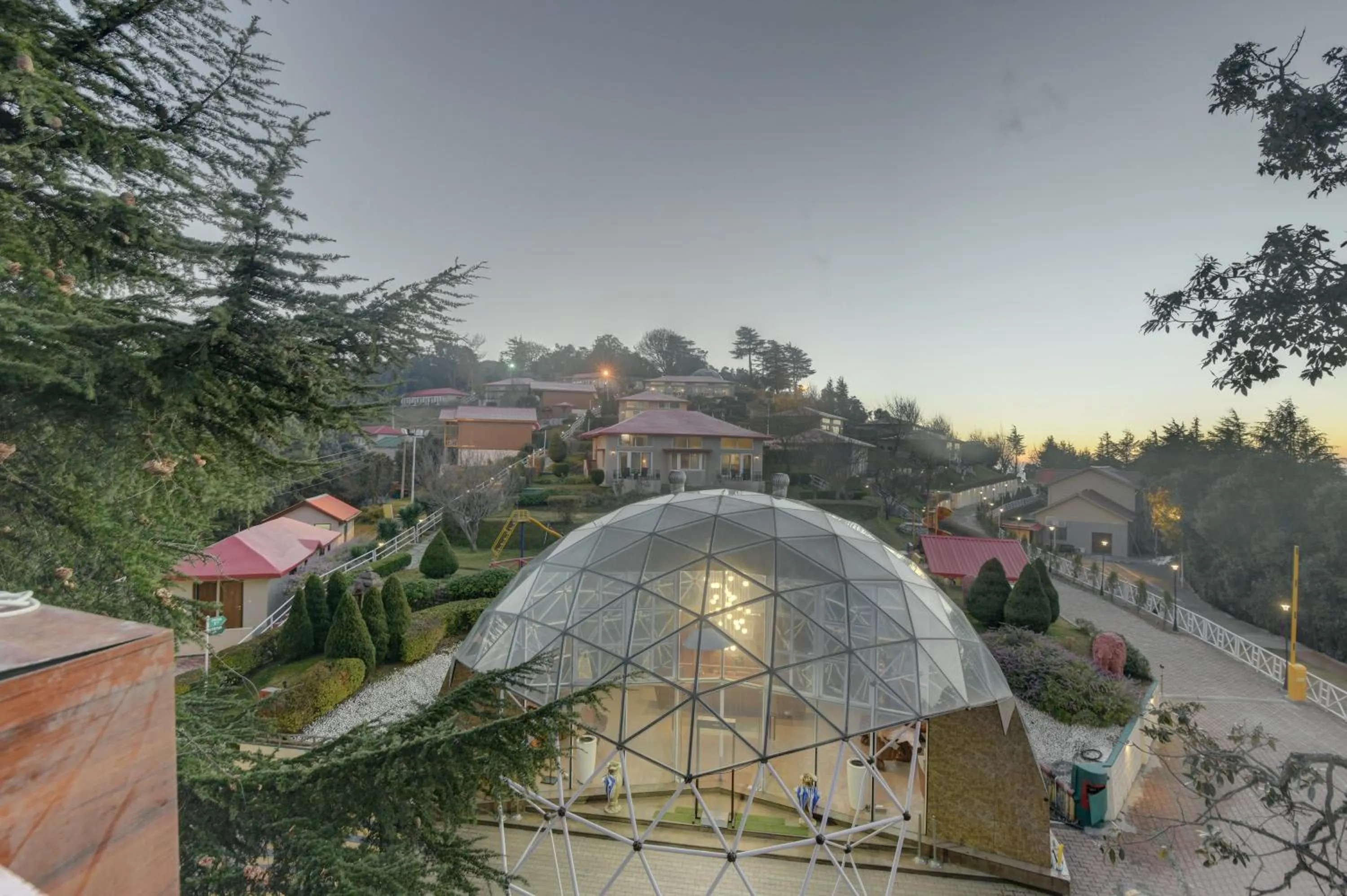 Property building in Tarika Resort & Spa , Chail