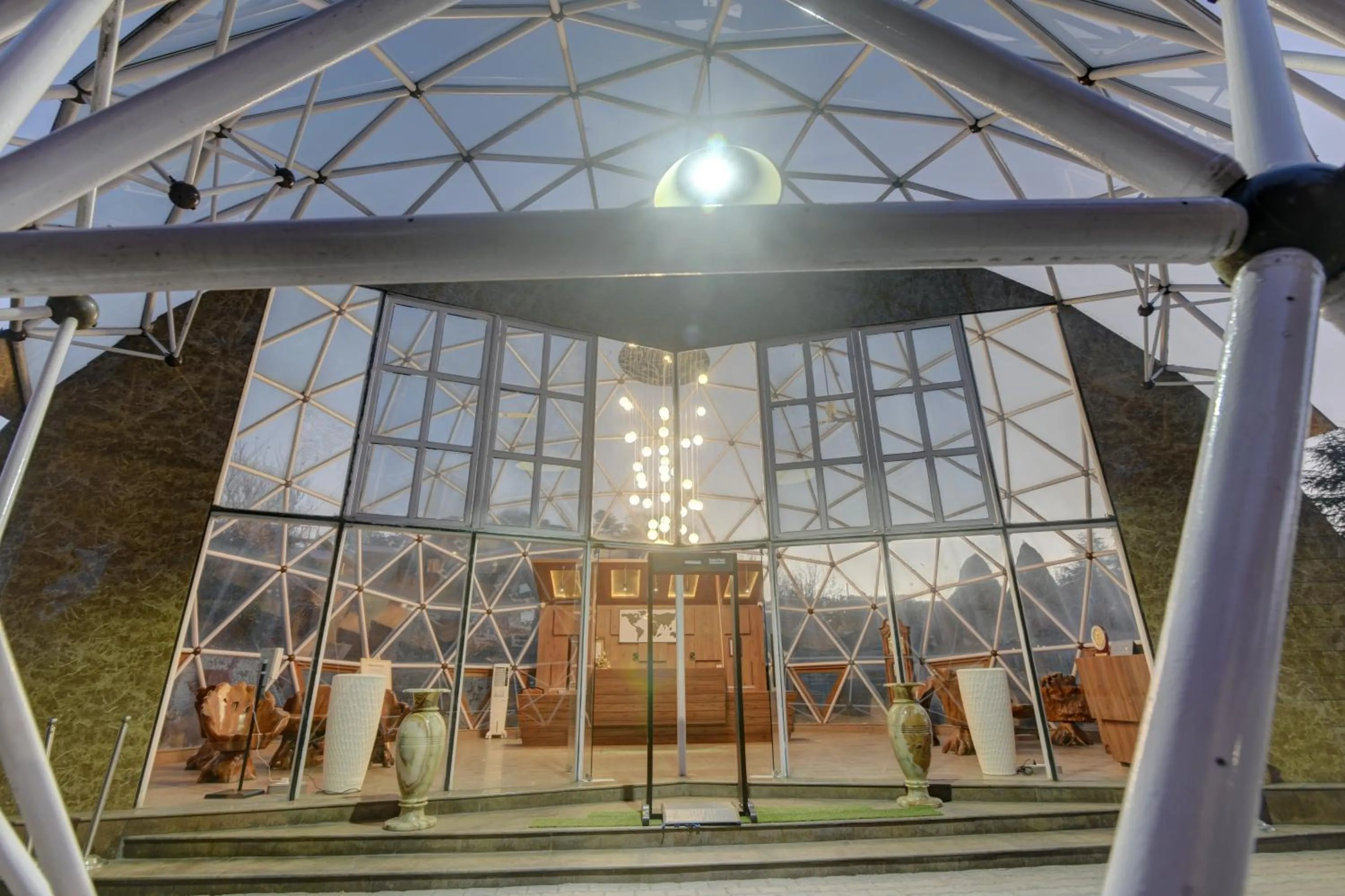 Facade/entrance in Tarika Resort & Spa , Chail