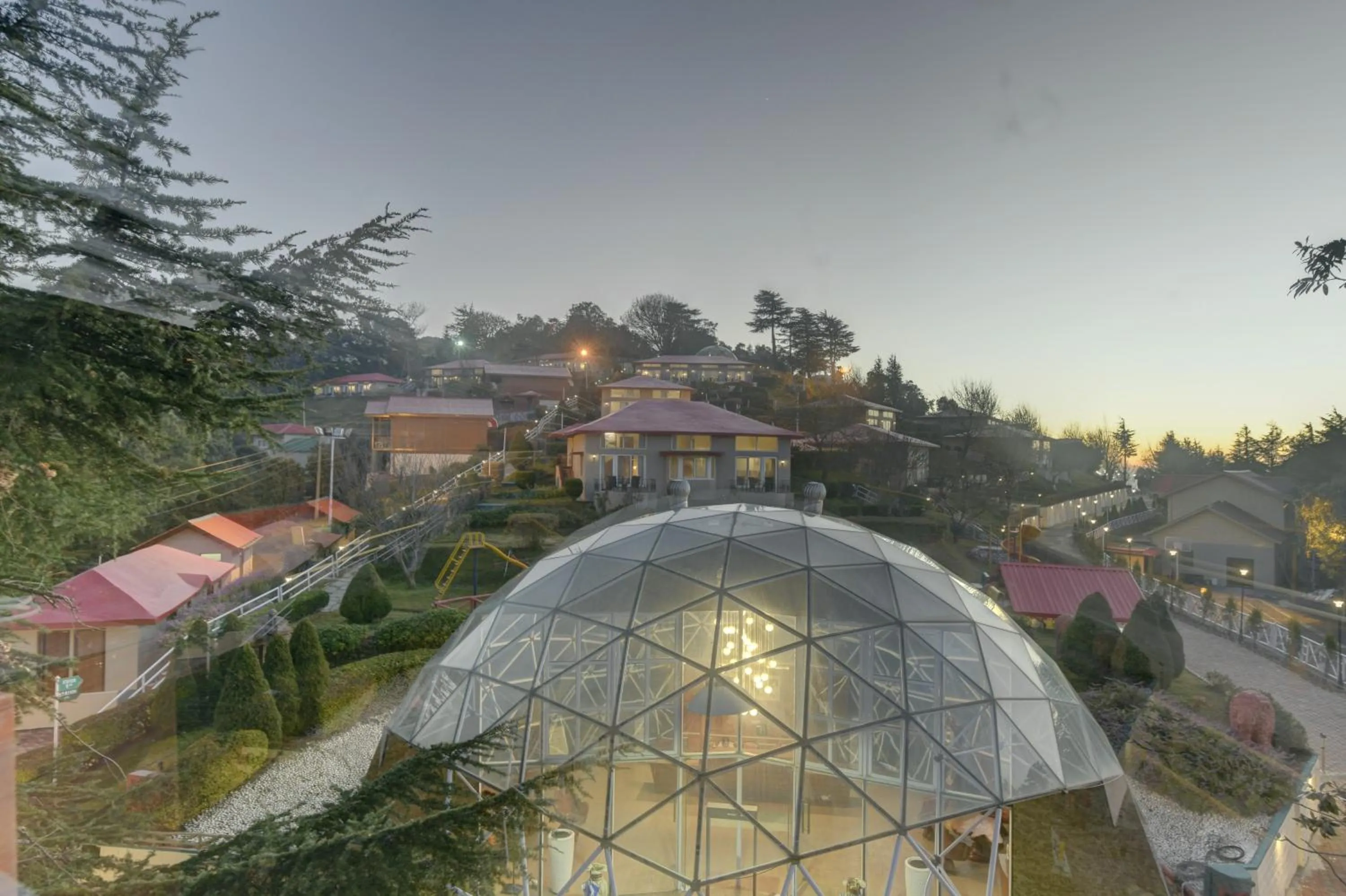 Facade/entrance in Tarika Resort & Spa , Chail