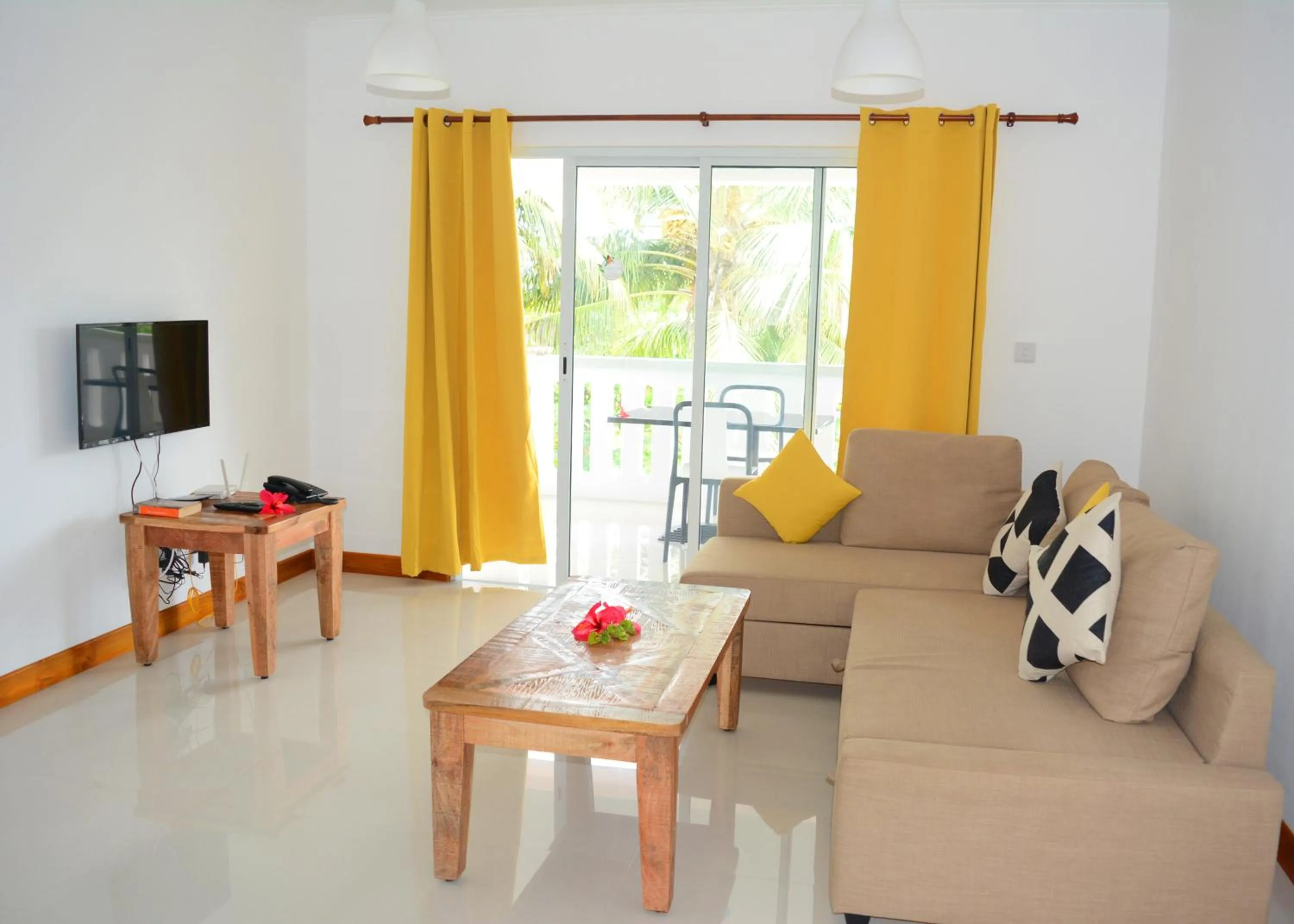 Living room in La Villa Therese