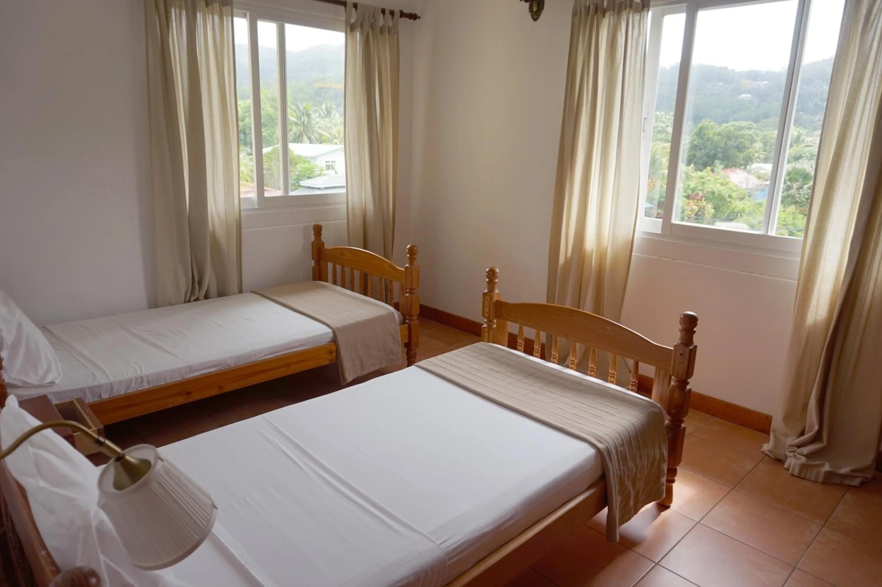 Bed in La Villa Therese