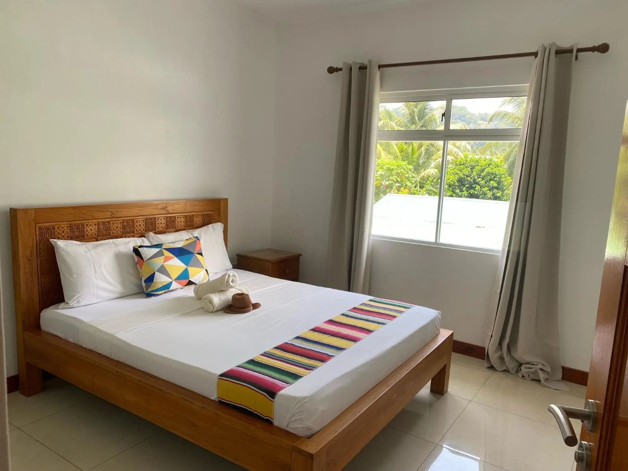 Bed in La Villa Therese