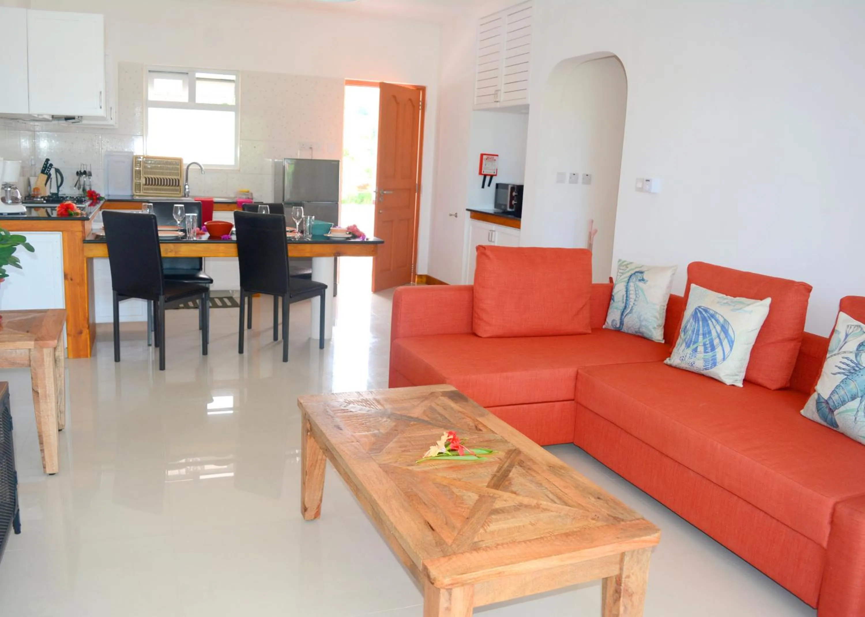 Living room in La Villa Therese