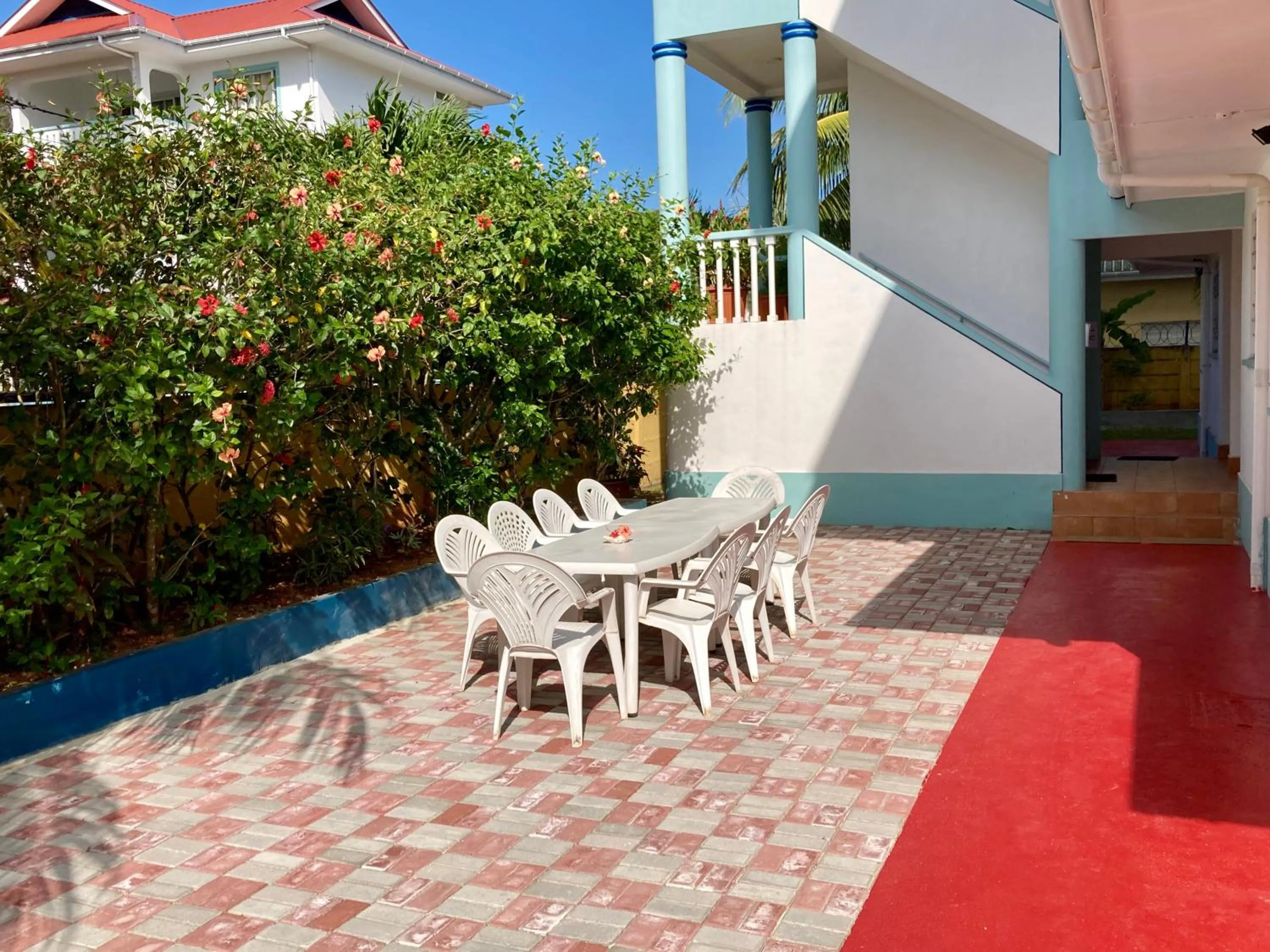 Garden in La Villa Therese