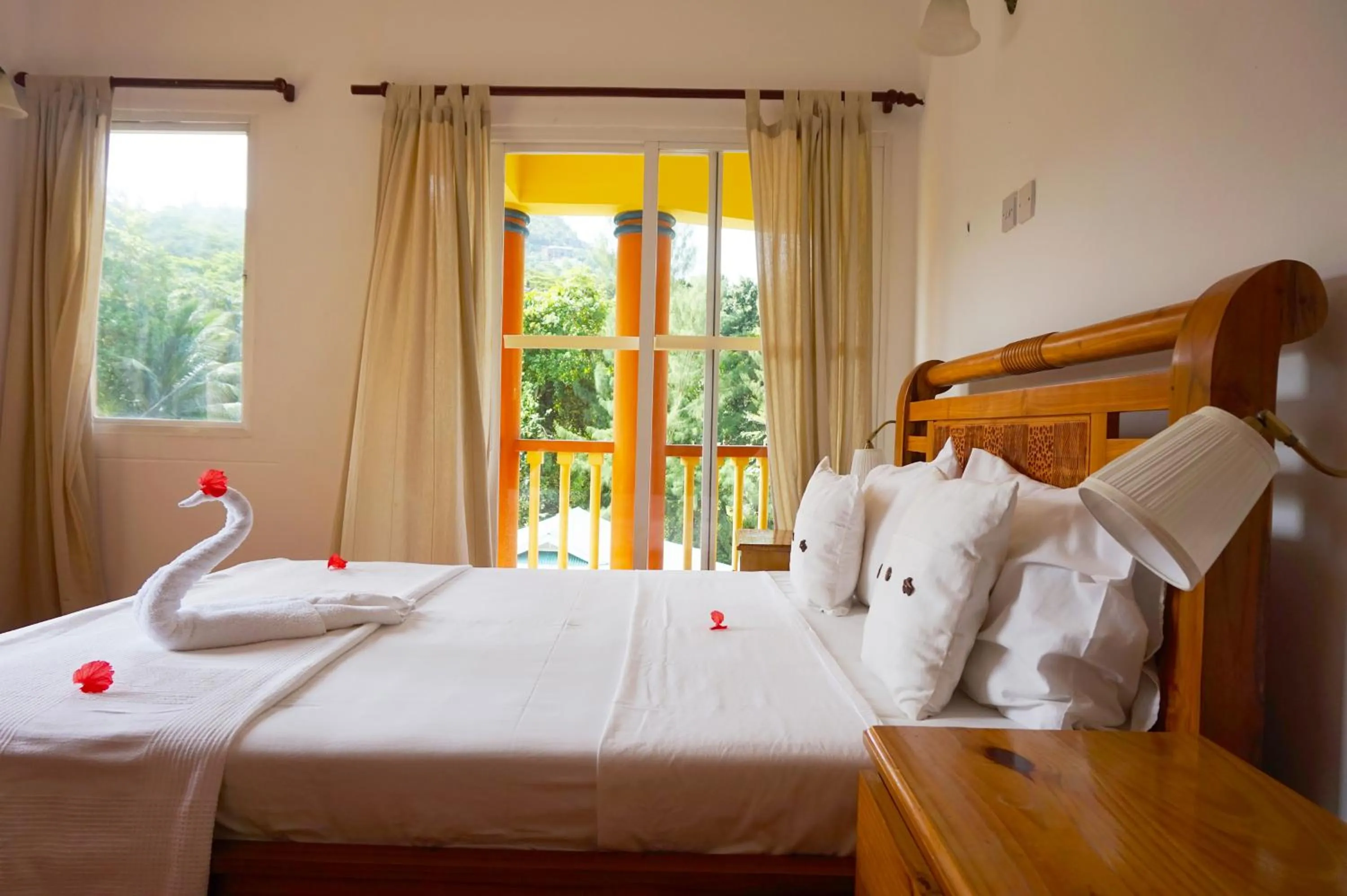 Bed in La Villa Therese