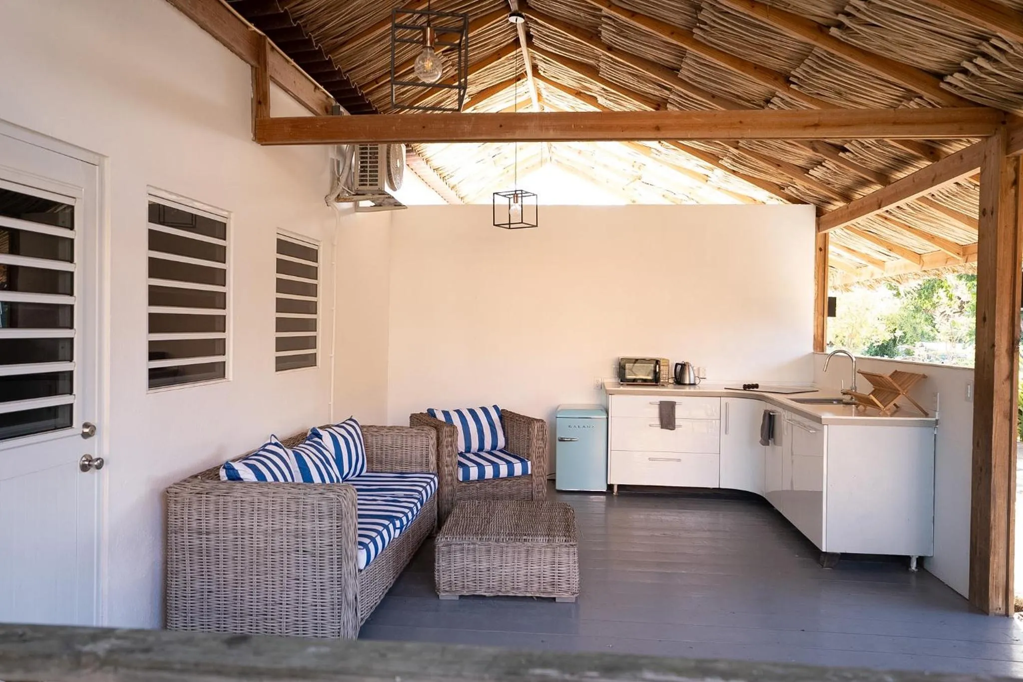Seating area in Landhuis Daniel - Plantation House
