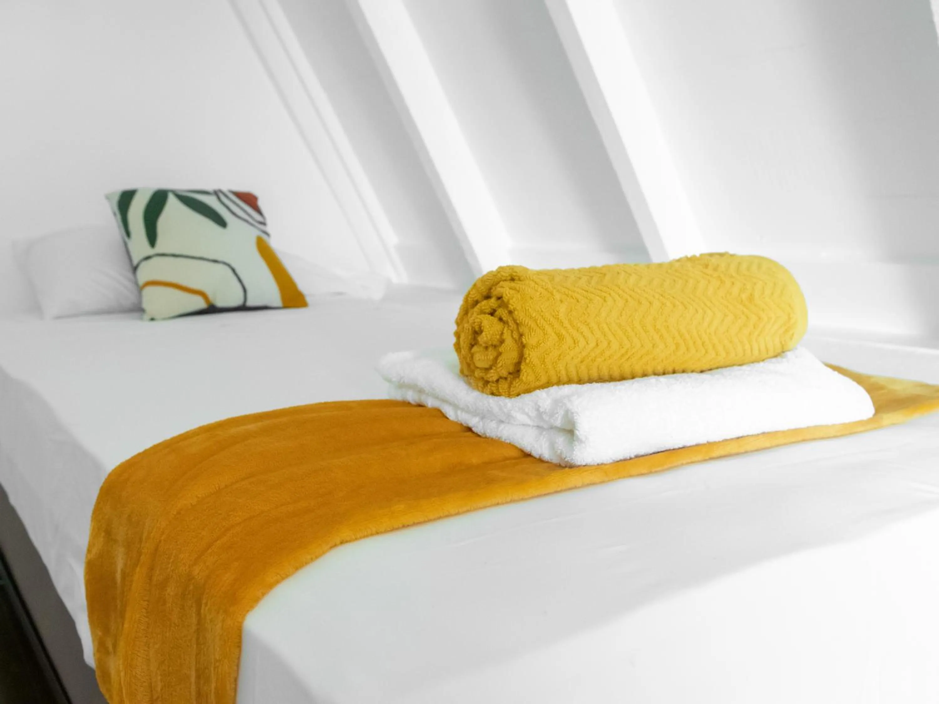 Bed in Landhuis Daniel - Plantation House