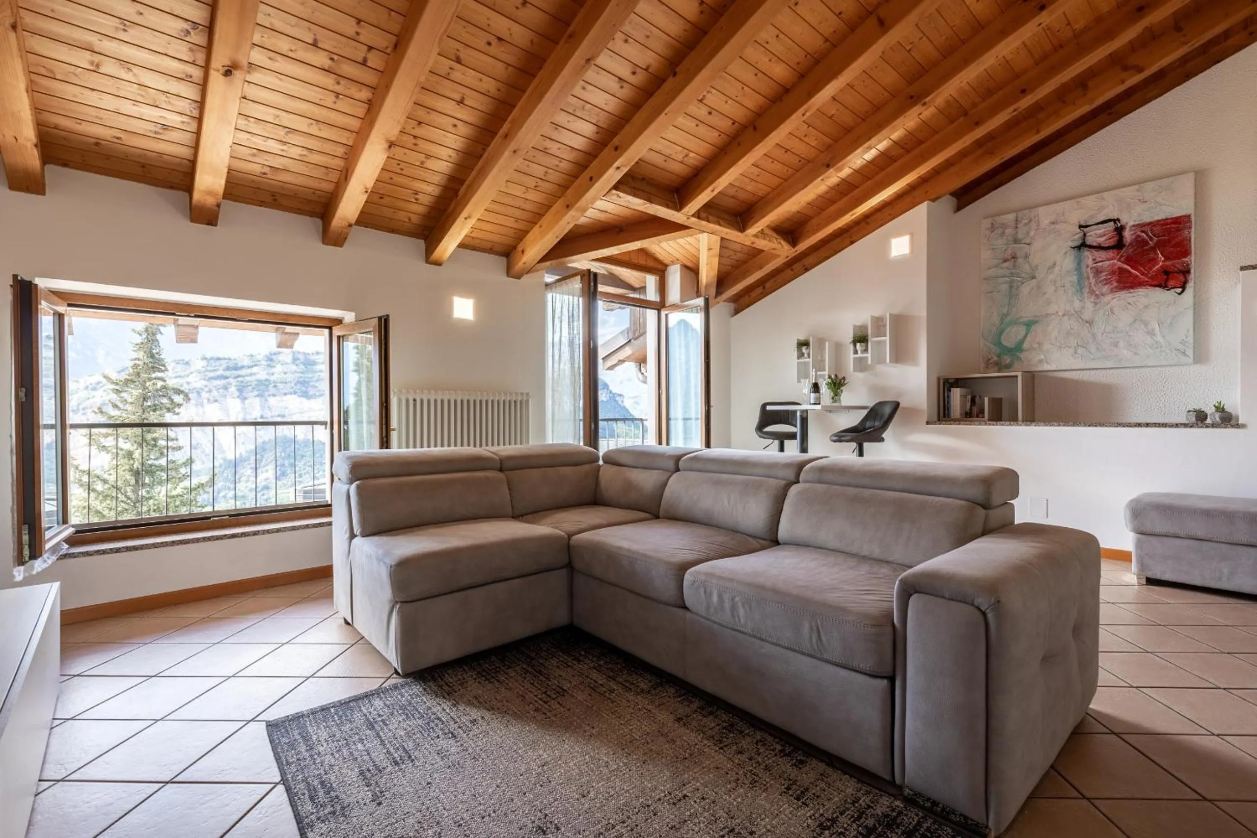 Living room in Appartamento Al Forte