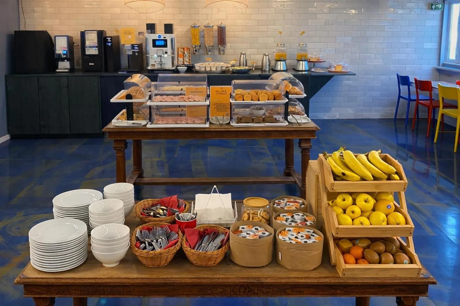 Breakfast in Ostello Bello Genova