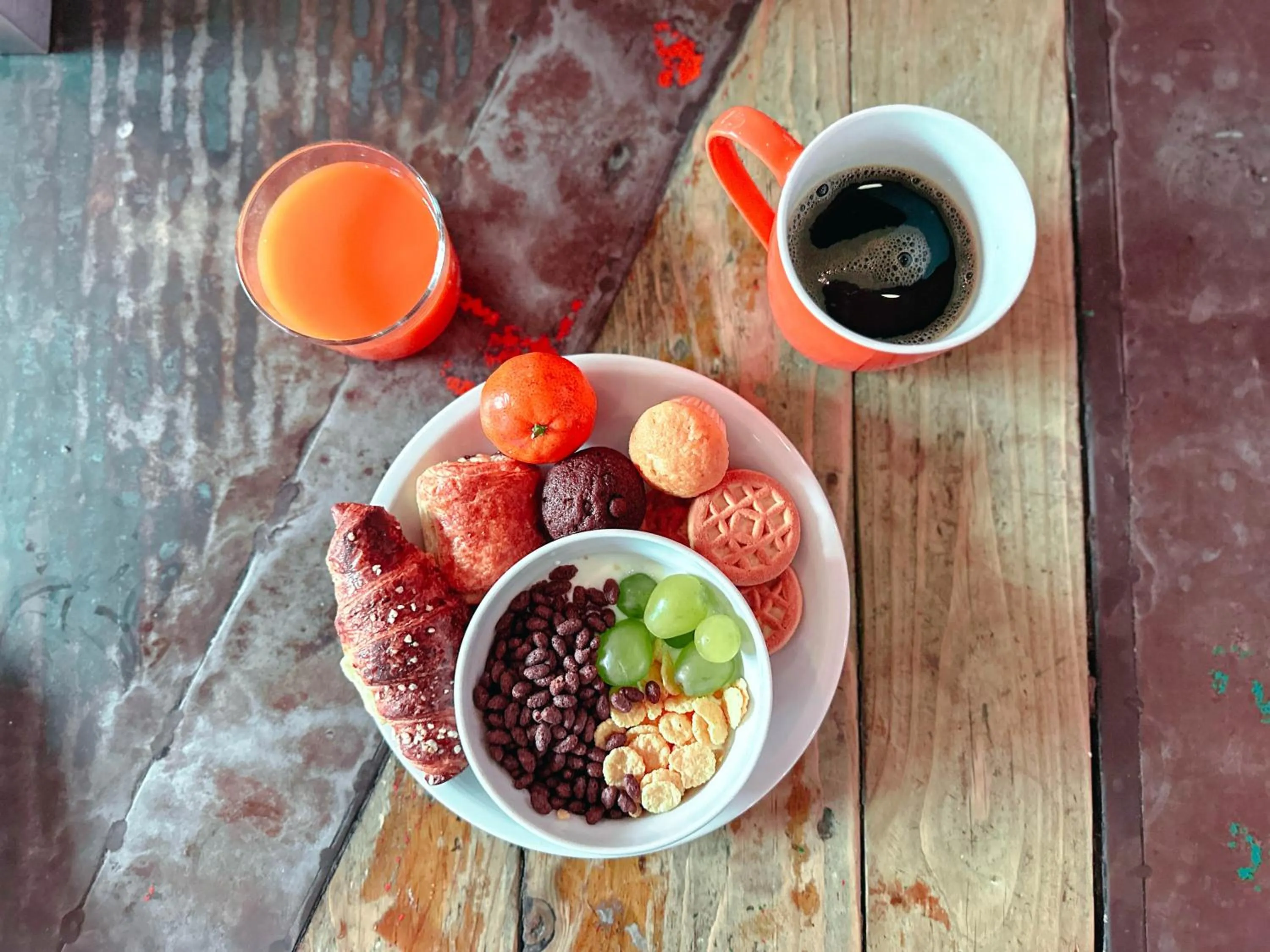 Breakfast in Ostello Bello Genova