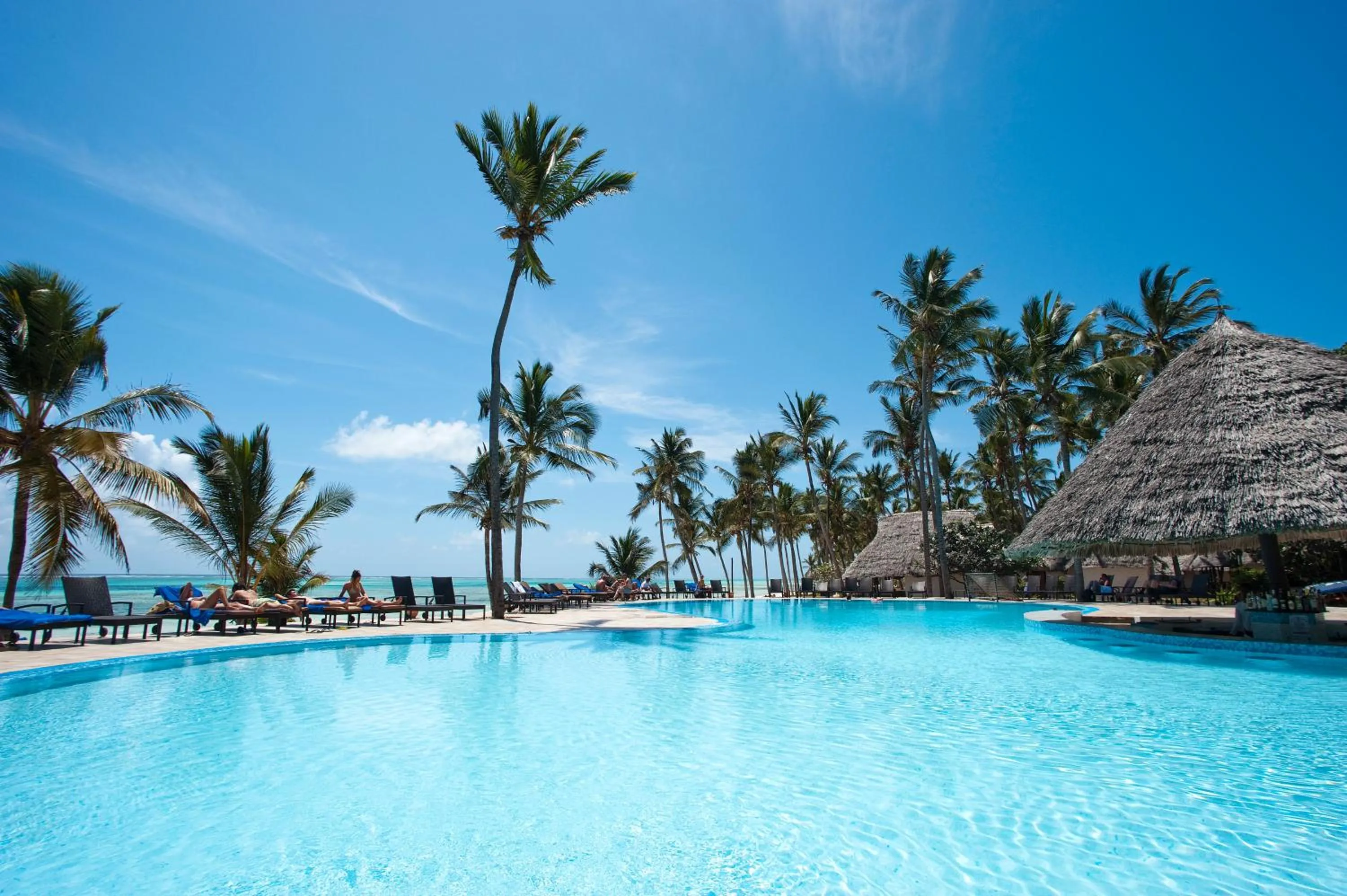 Pool view in Karafuu Beach Resort & Spa