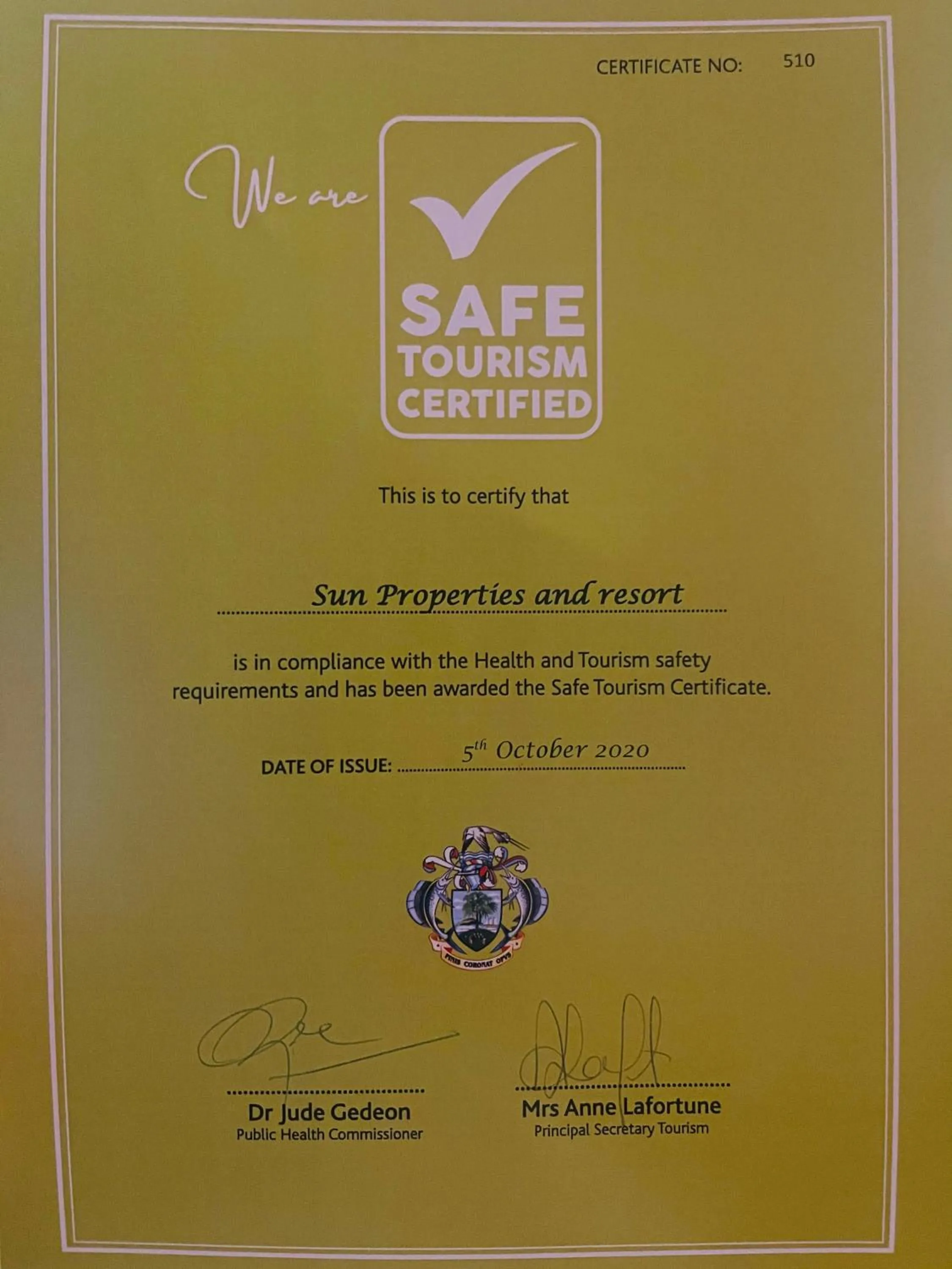Sun Properties and Resort Hotel