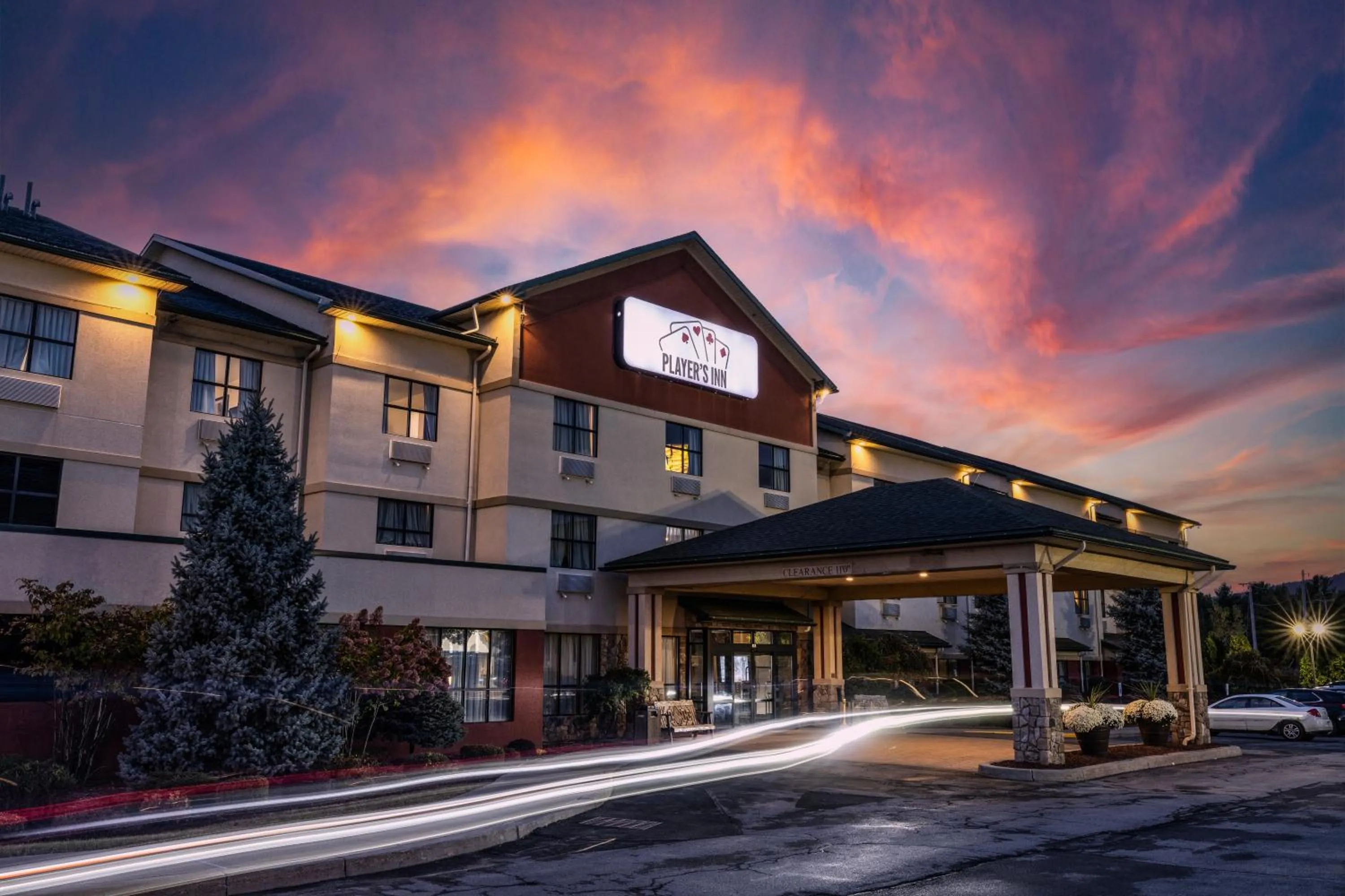Property building in Akwesasne Mohawk Casino Resort and Players Inn Hotel -formerly Comfort Inn and Suites Hogansburg NY