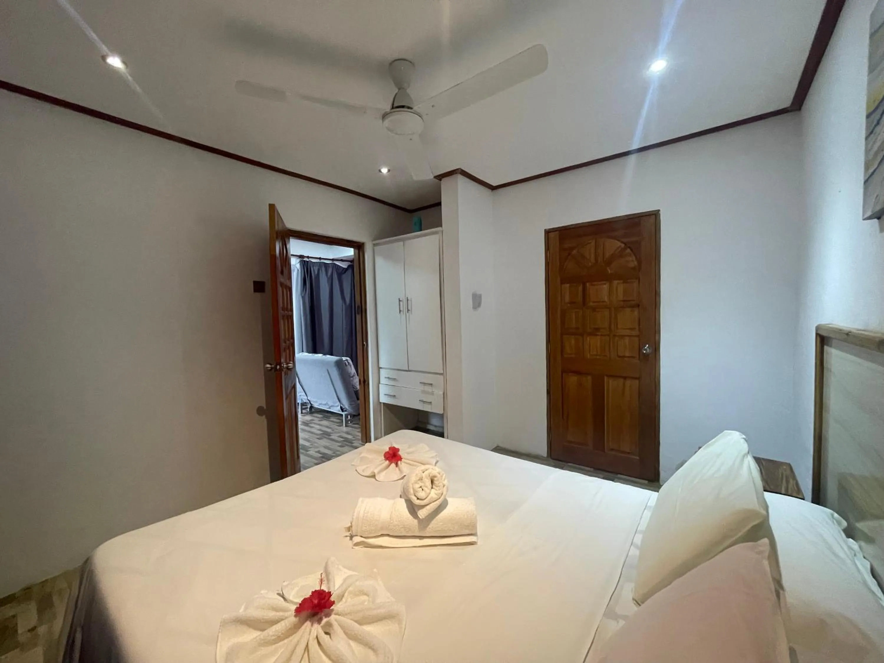 Bed in Villa Rafia