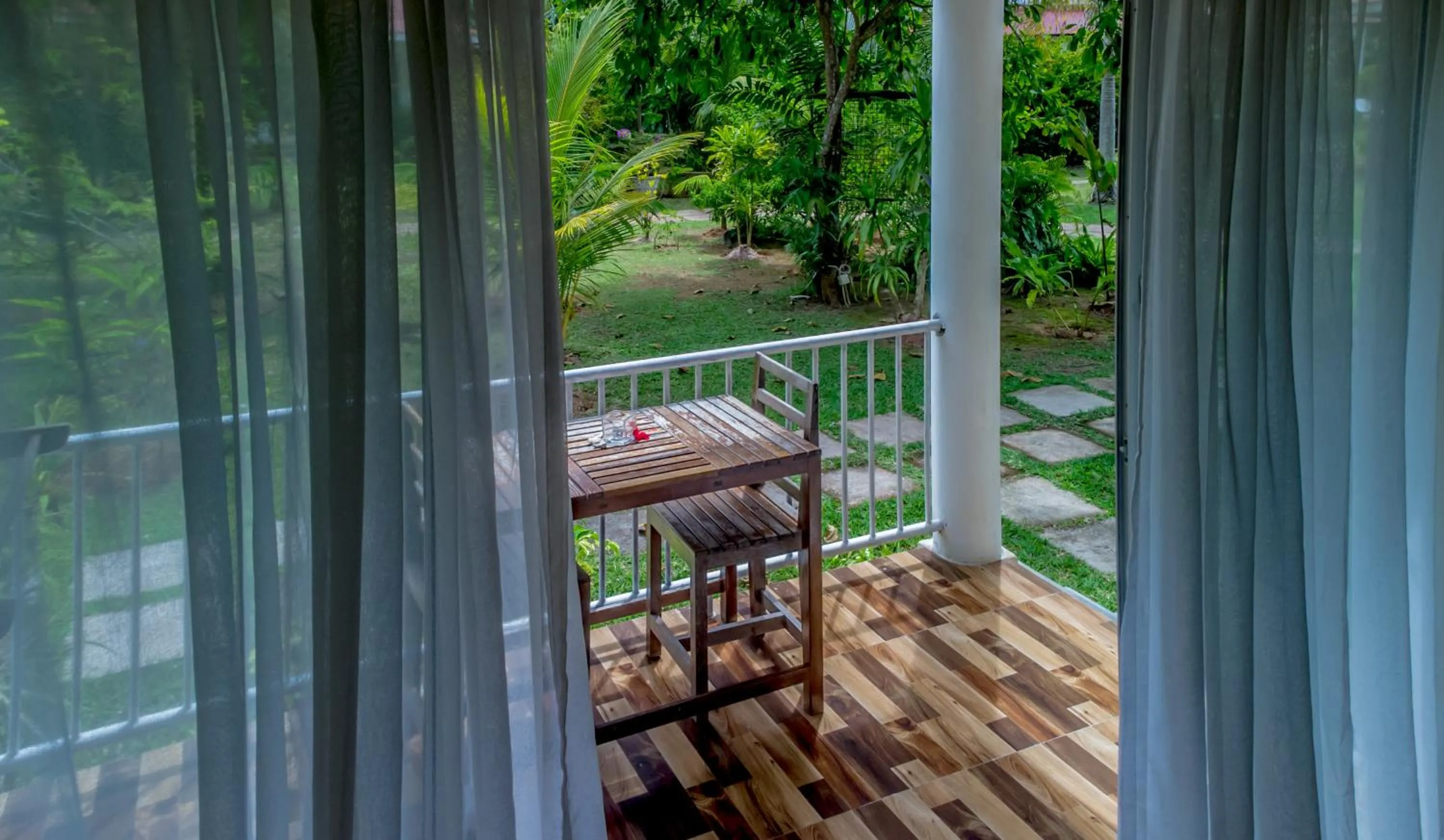 Patio in Villa Rafia