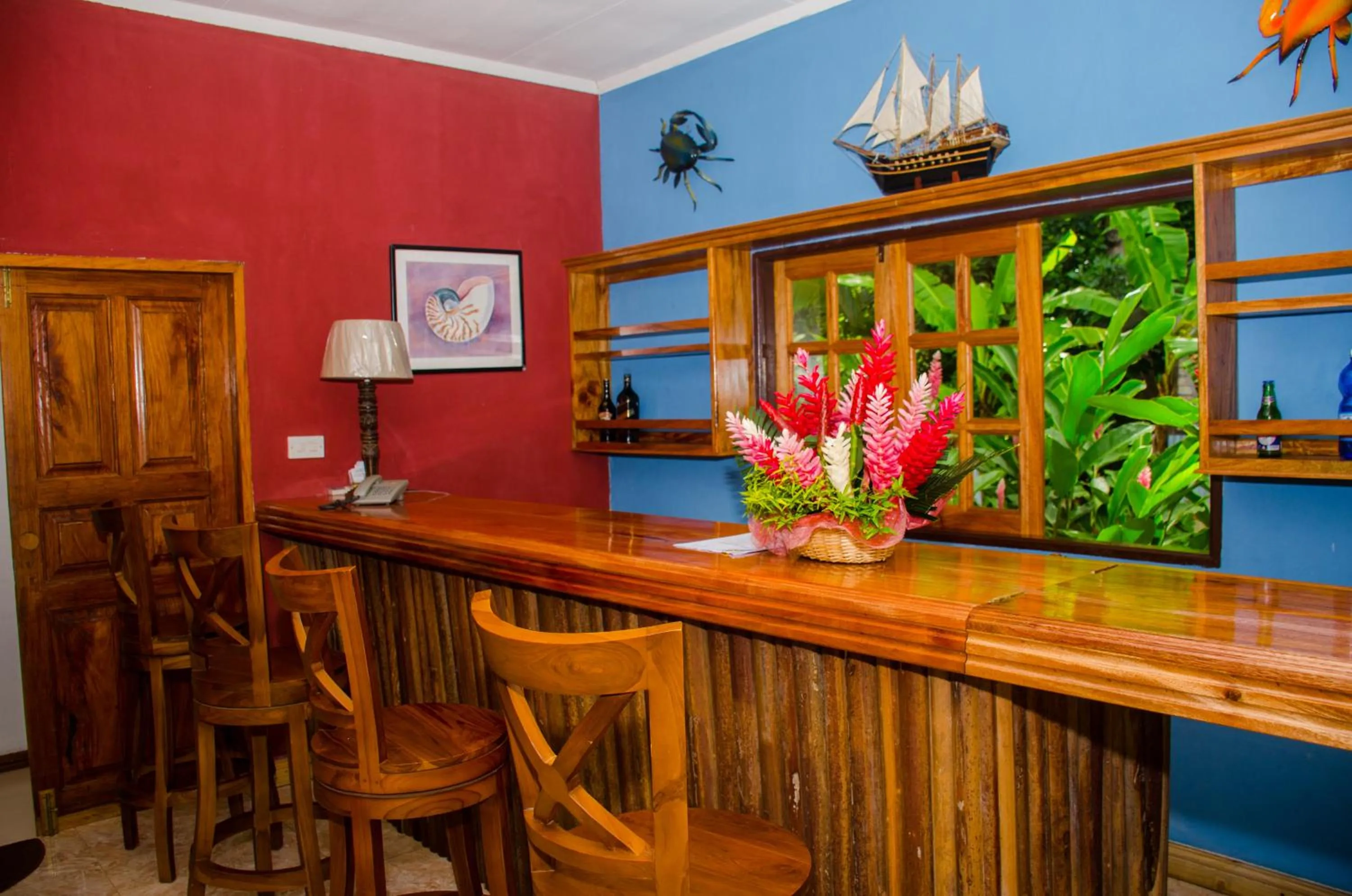 Lobby or reception in Villa Rafia