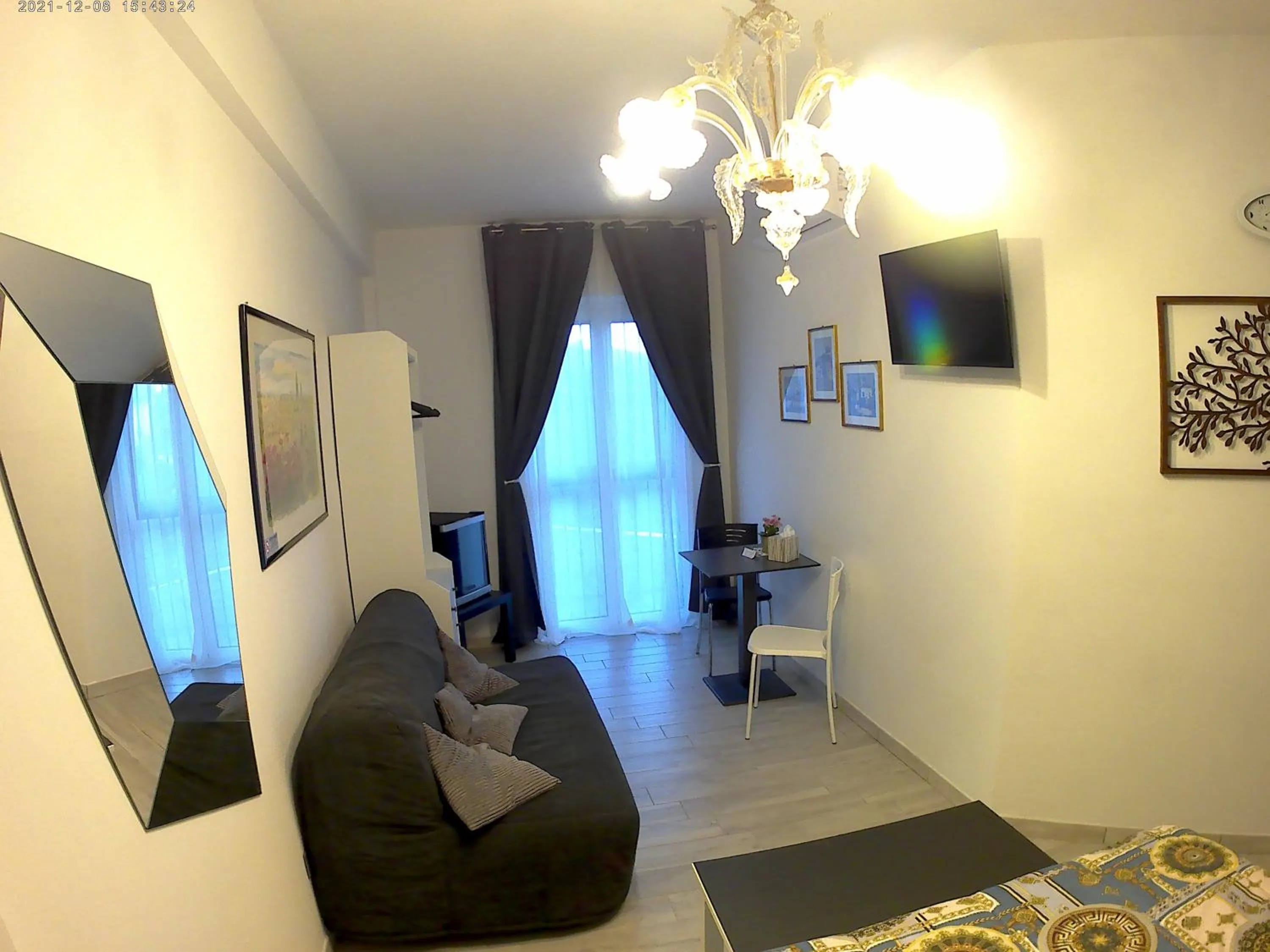 Seating area in il Riccio B&B