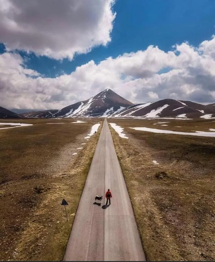 Natural landscape in il Riccio B&B