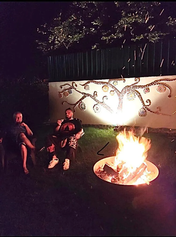 Evening entertainment in il Riccio B&B