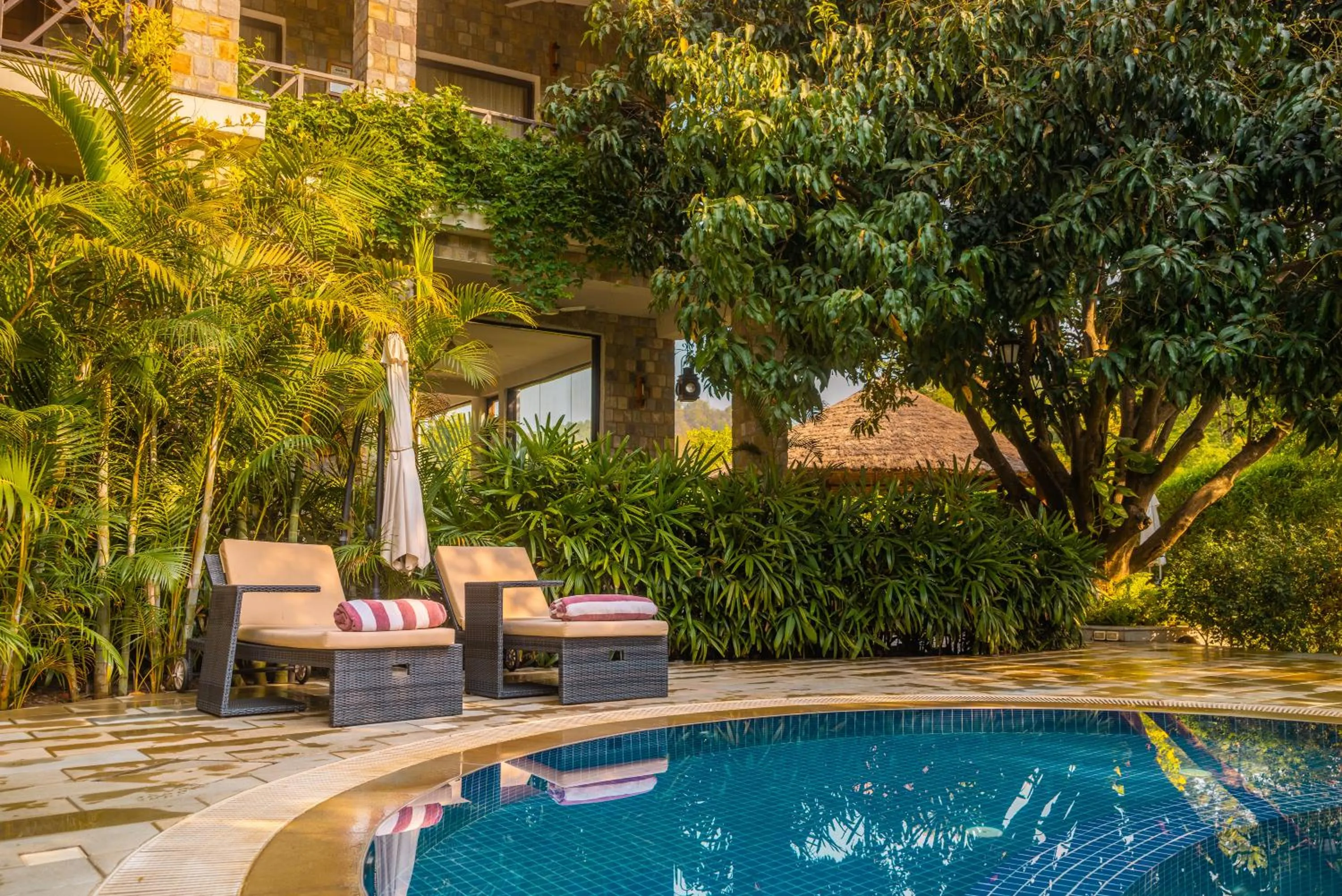 Swimming pool in Tree of Life Vanvilas Riveredge Corbett