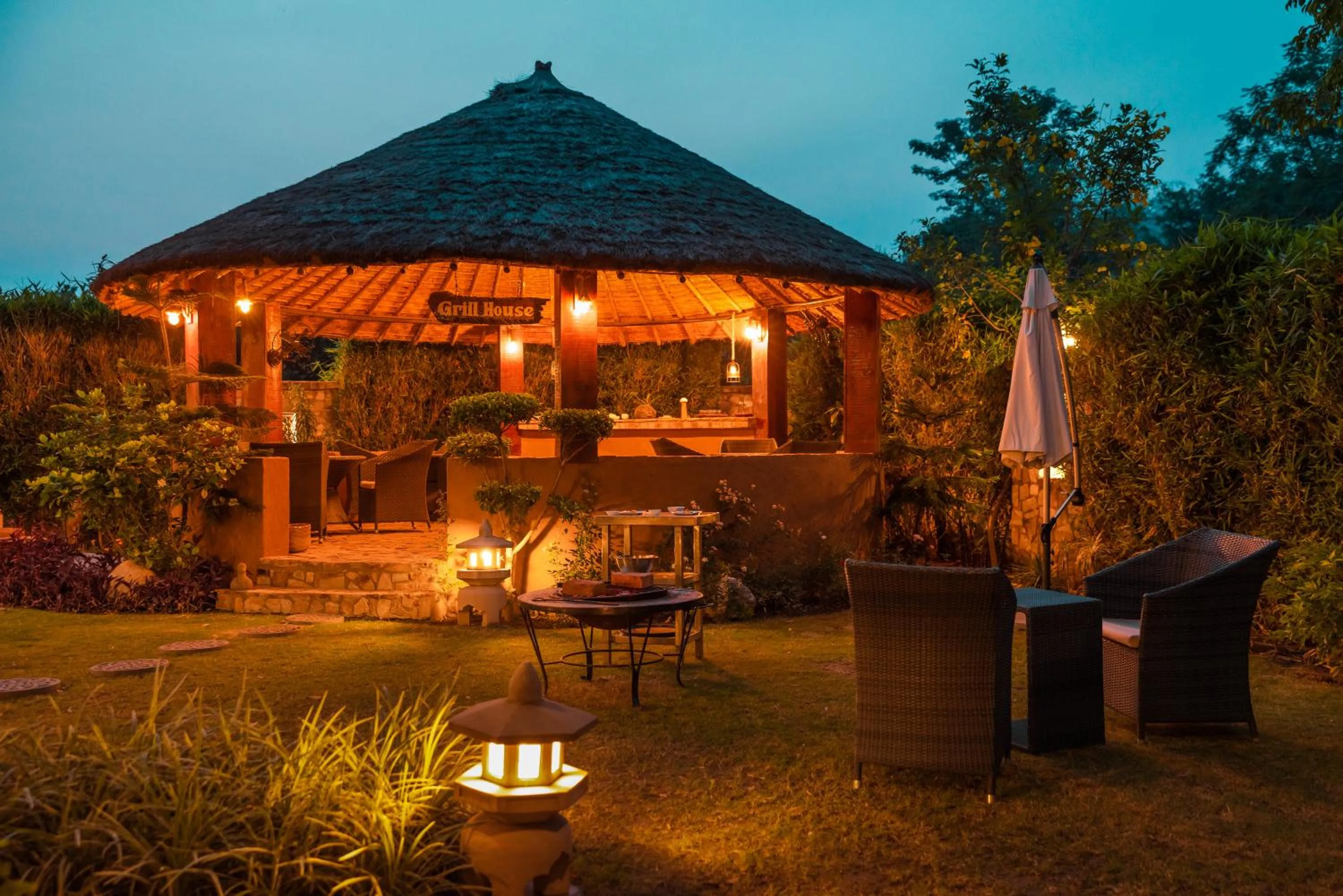Seating area in Tree of Life Vanvilas Riveredge Corbett