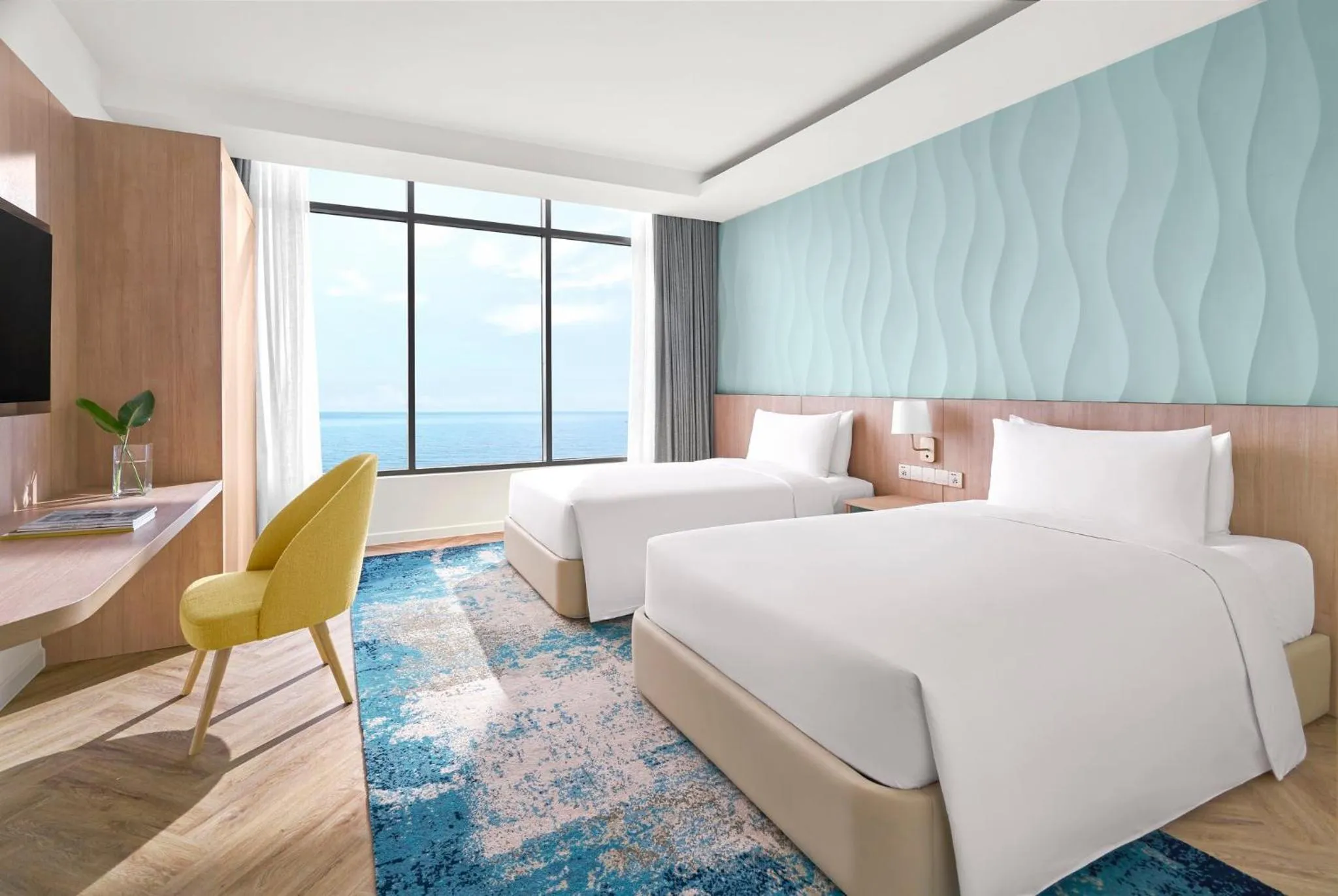 Bedroom, Bed in Holiday Inn Resort Ho Tram Beach by IHG