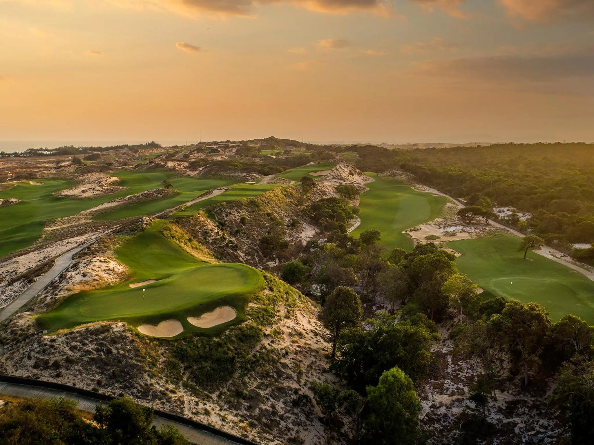 Golfcourse in Holiday Inn Resort Ho Tram Beach by IHG