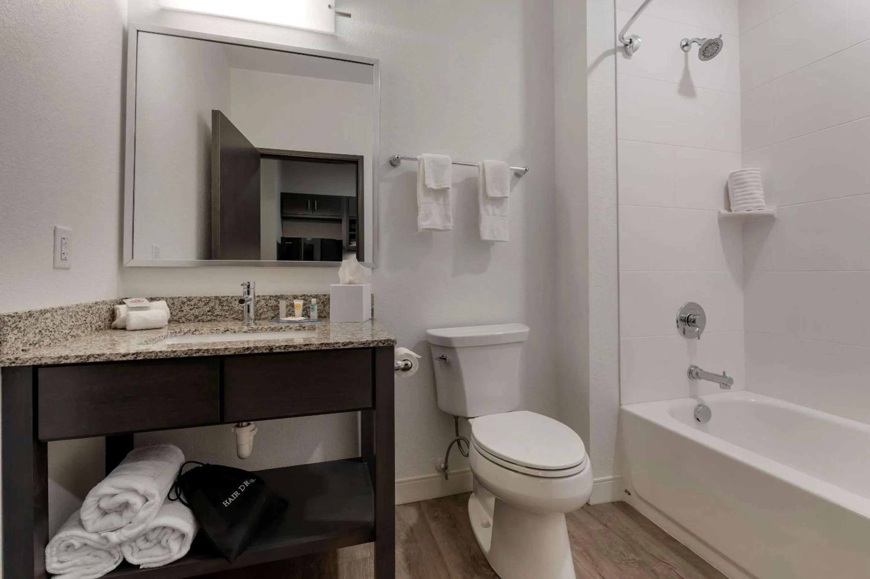 Bathroom in MainStay Suites Cincinnati University - Uptown