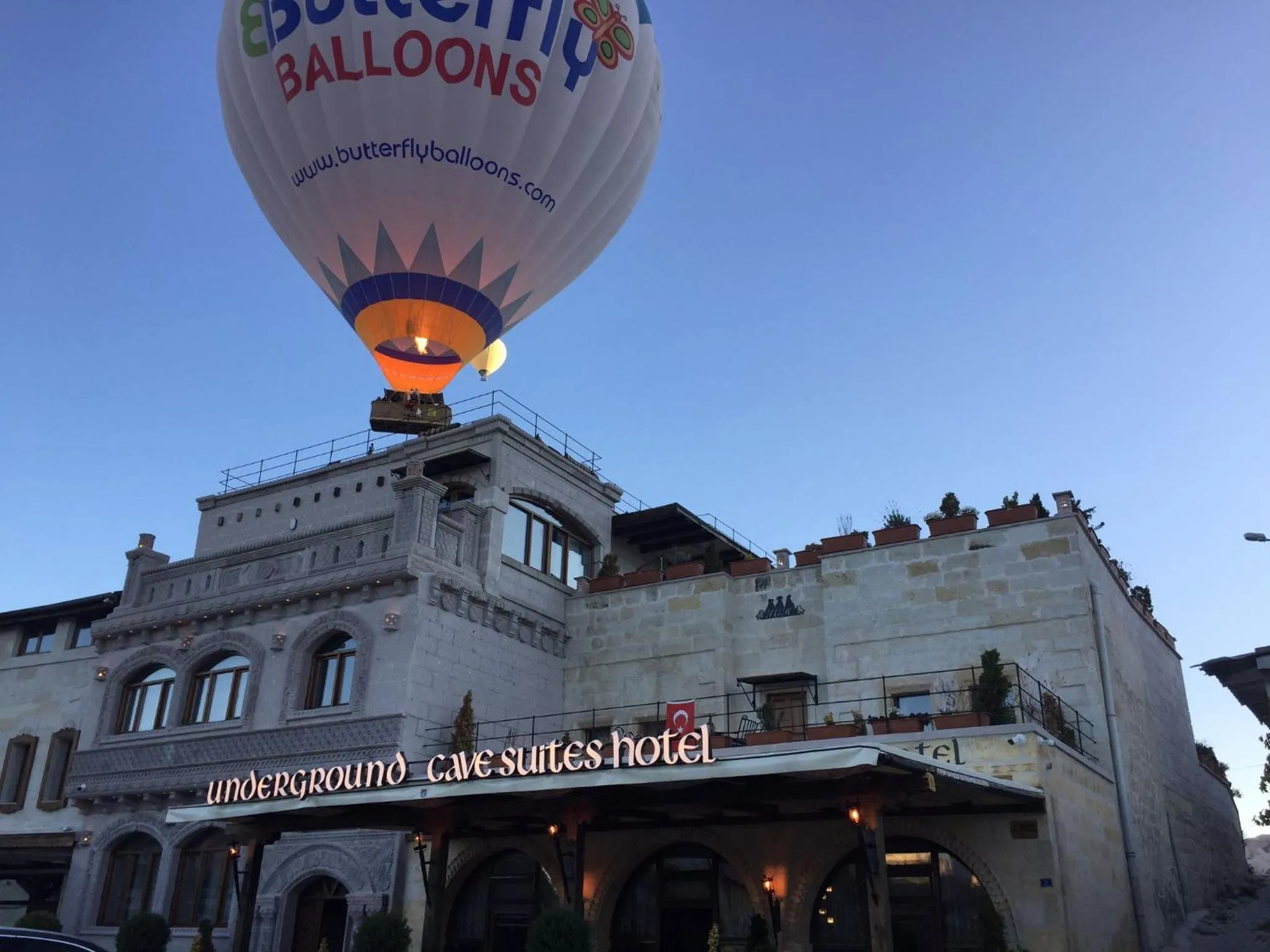 Property building in Underground Cave Suites Hotel