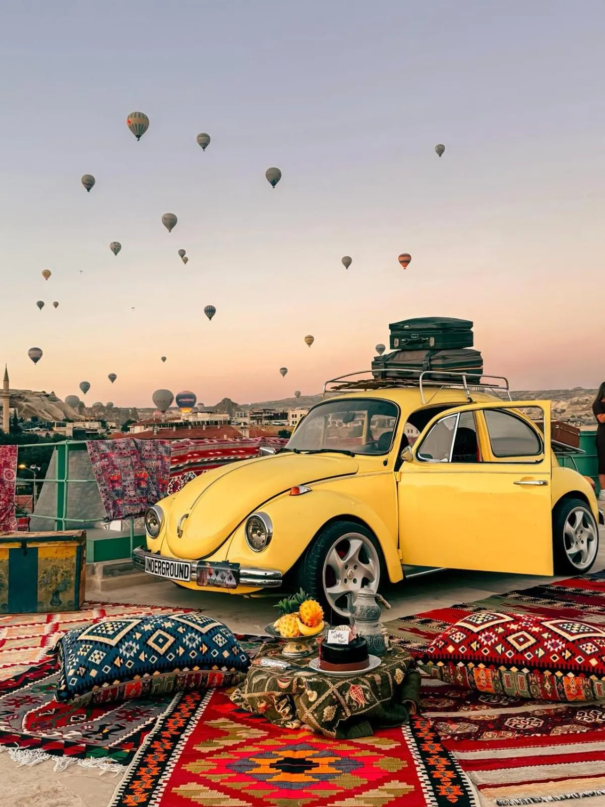 Landmark view in Underground Cave Suites Hotel