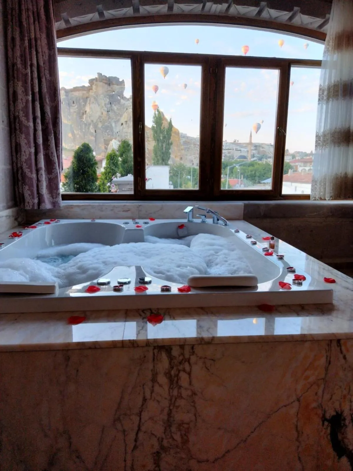 Property building in Underground Cave Suites Hotel