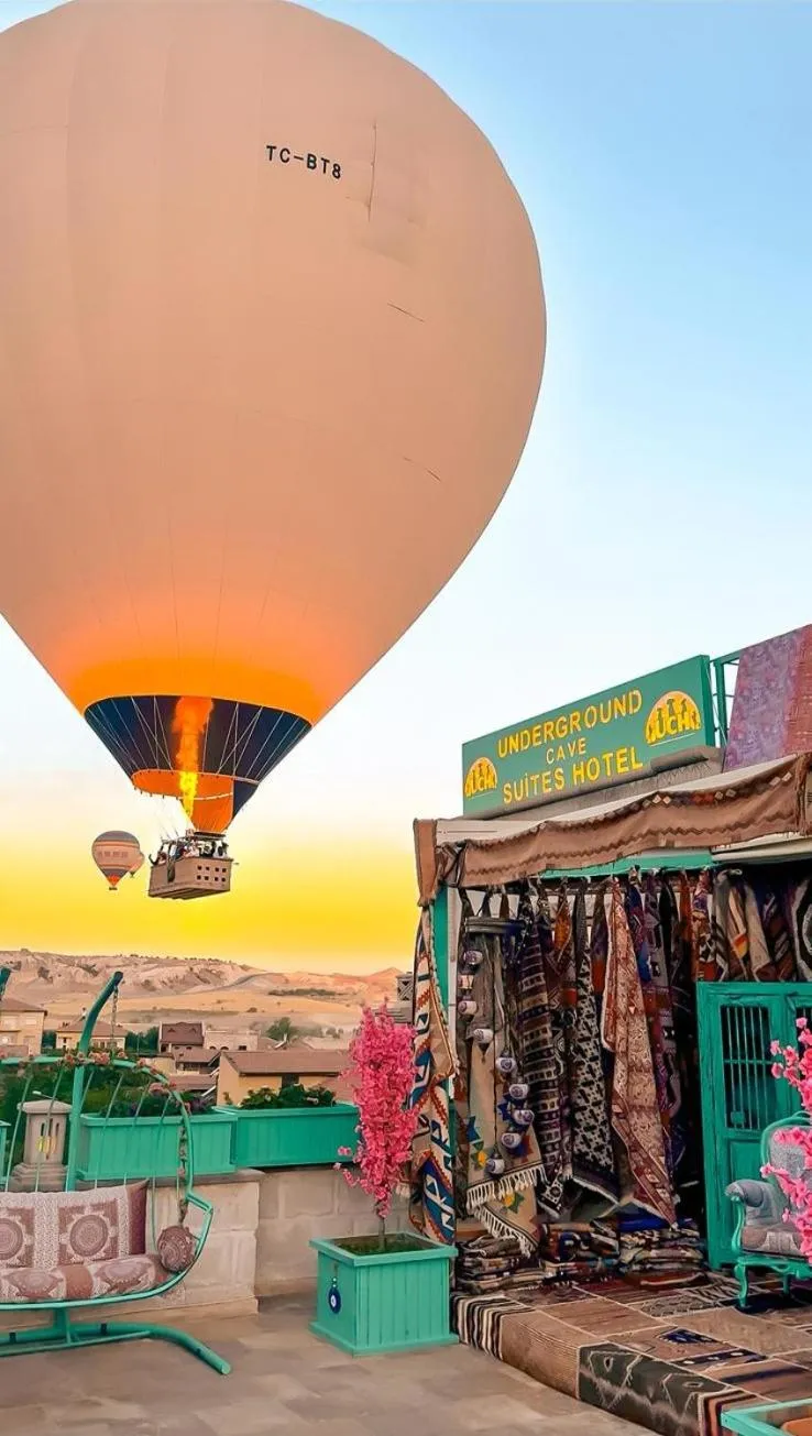 Balcony/Terrace in Underground Cave Suites Hotel