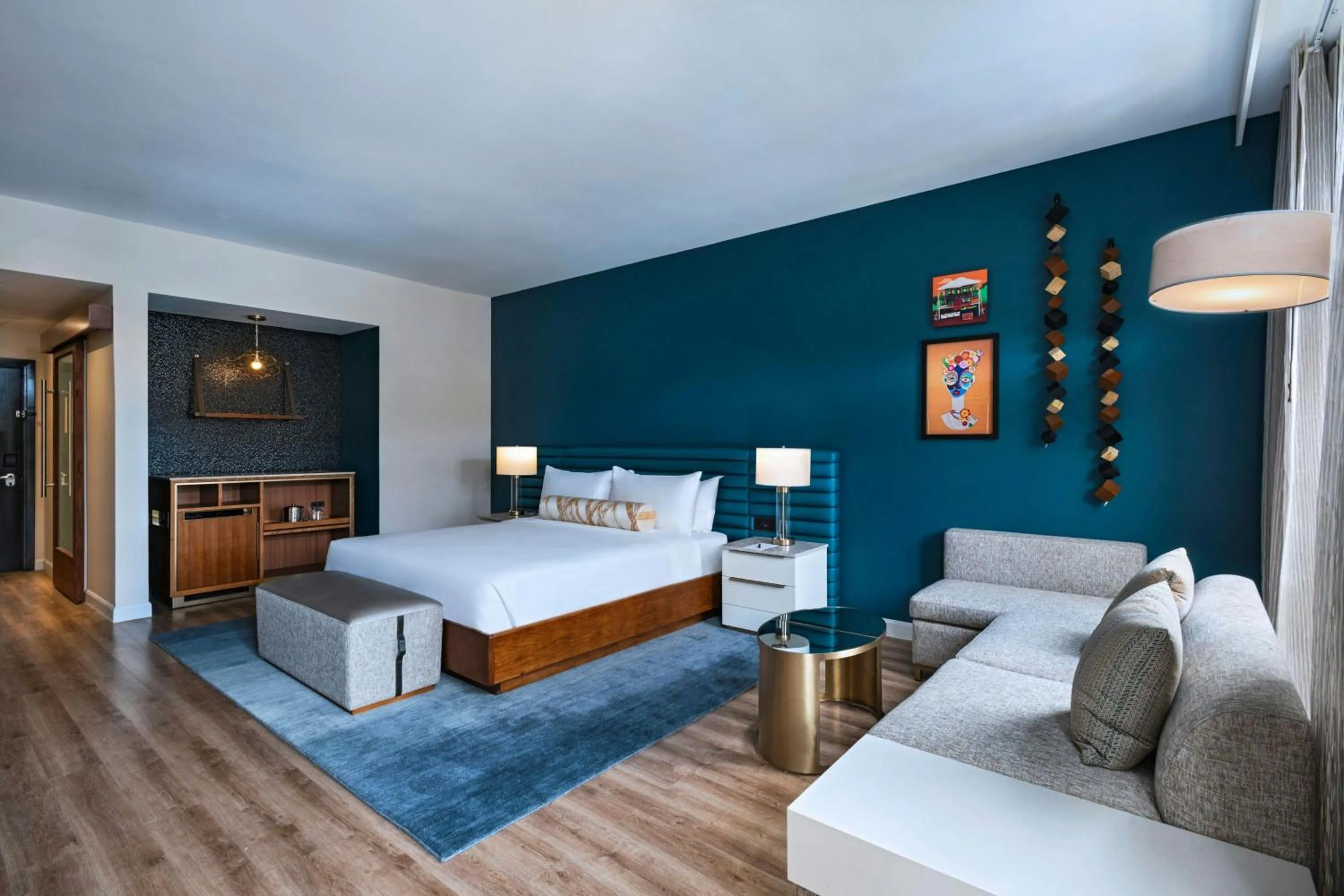 Photo of the whole room, Bed in The BRIX Autograph Collection