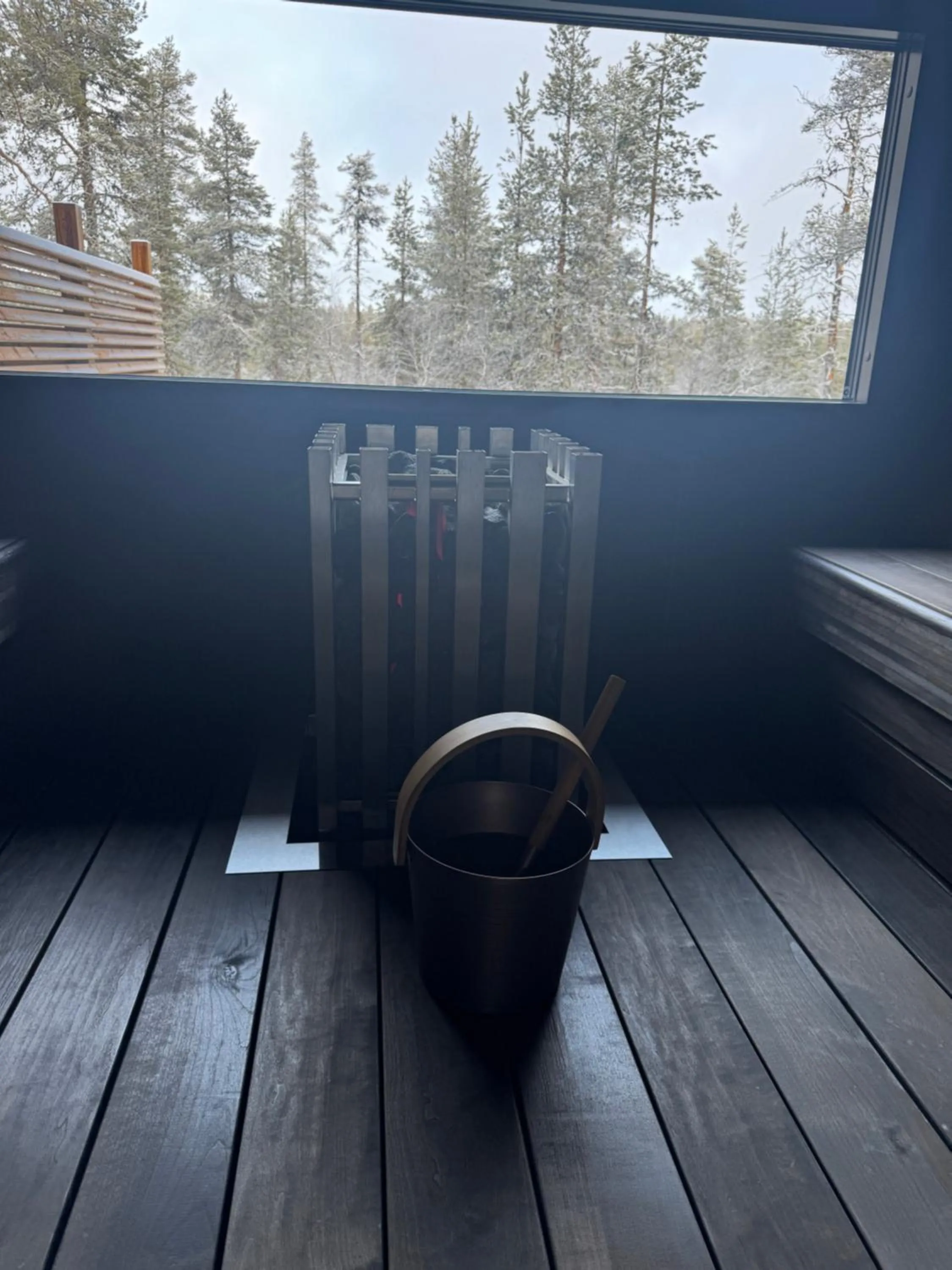 Sauna in Aurora Queen Resort Igloos