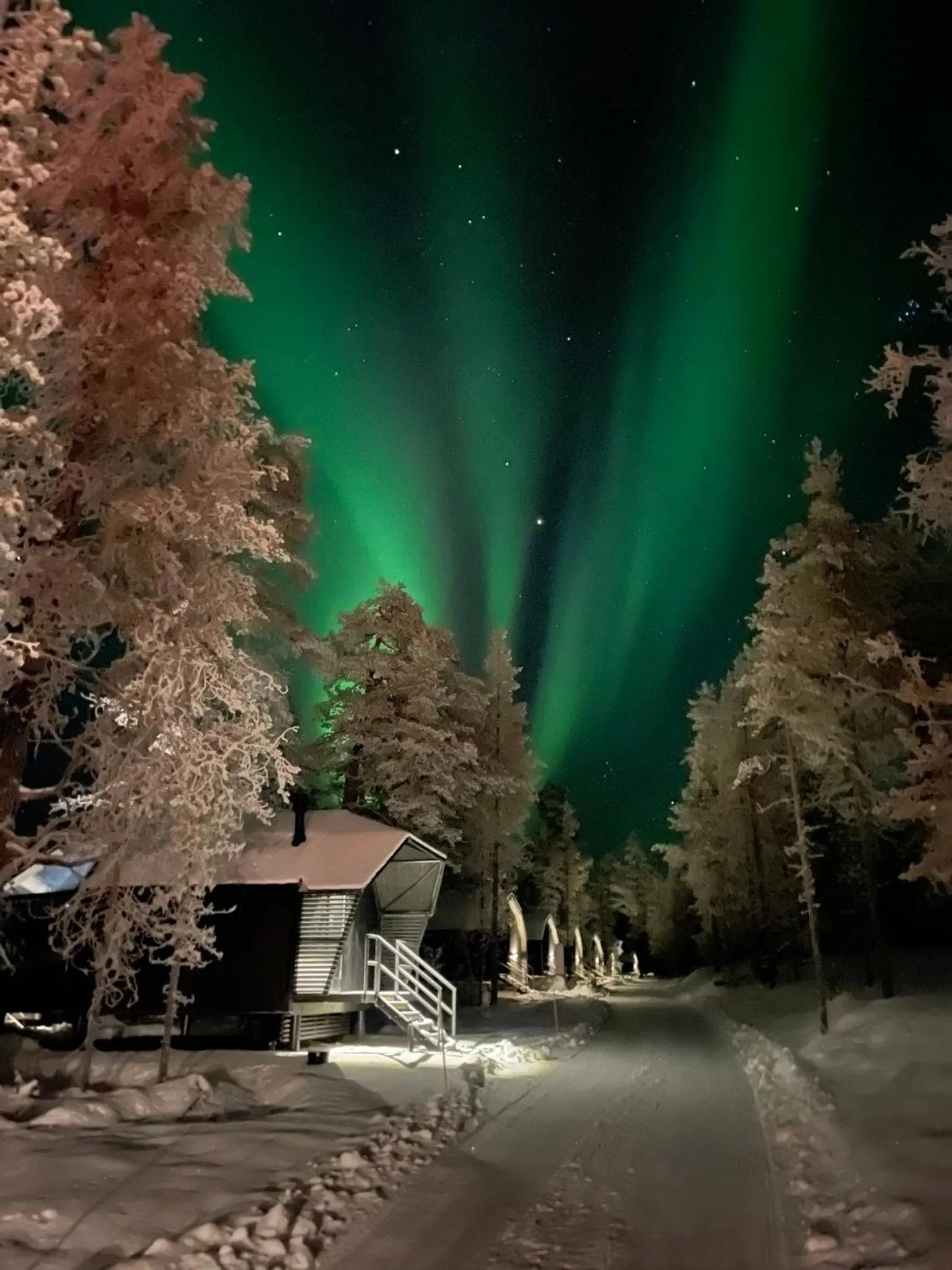 Property building in Aurora Queen Resort Igloos