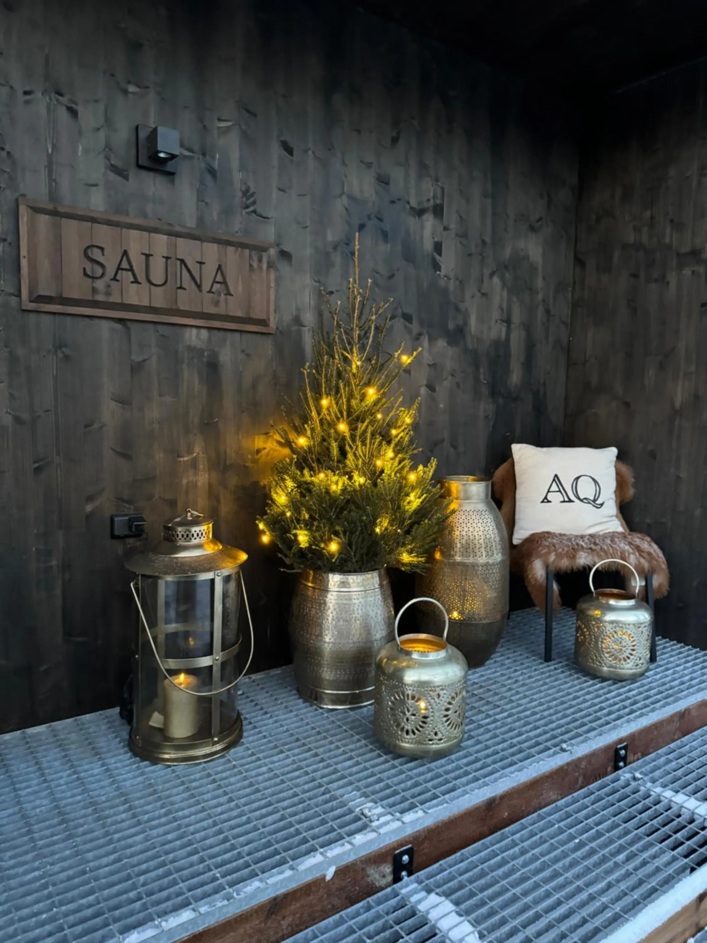 Sauna in Aurora Queen Resort Igloos